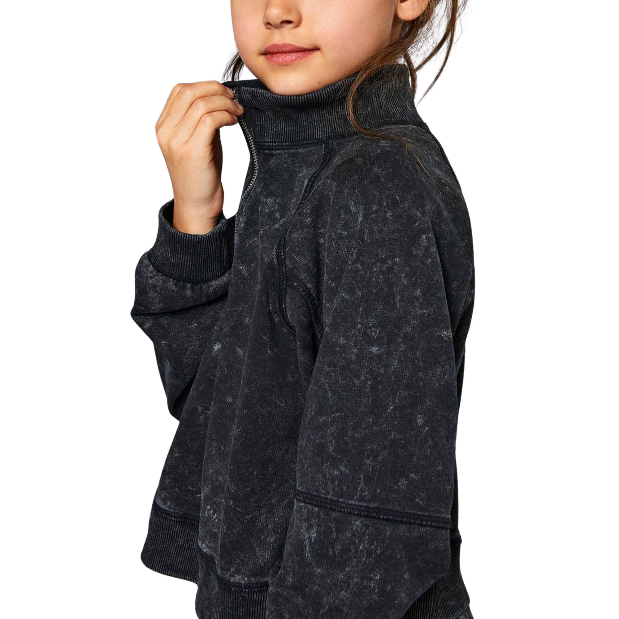 Kids Only Donna Half Zip Washed Sweater Meisjes