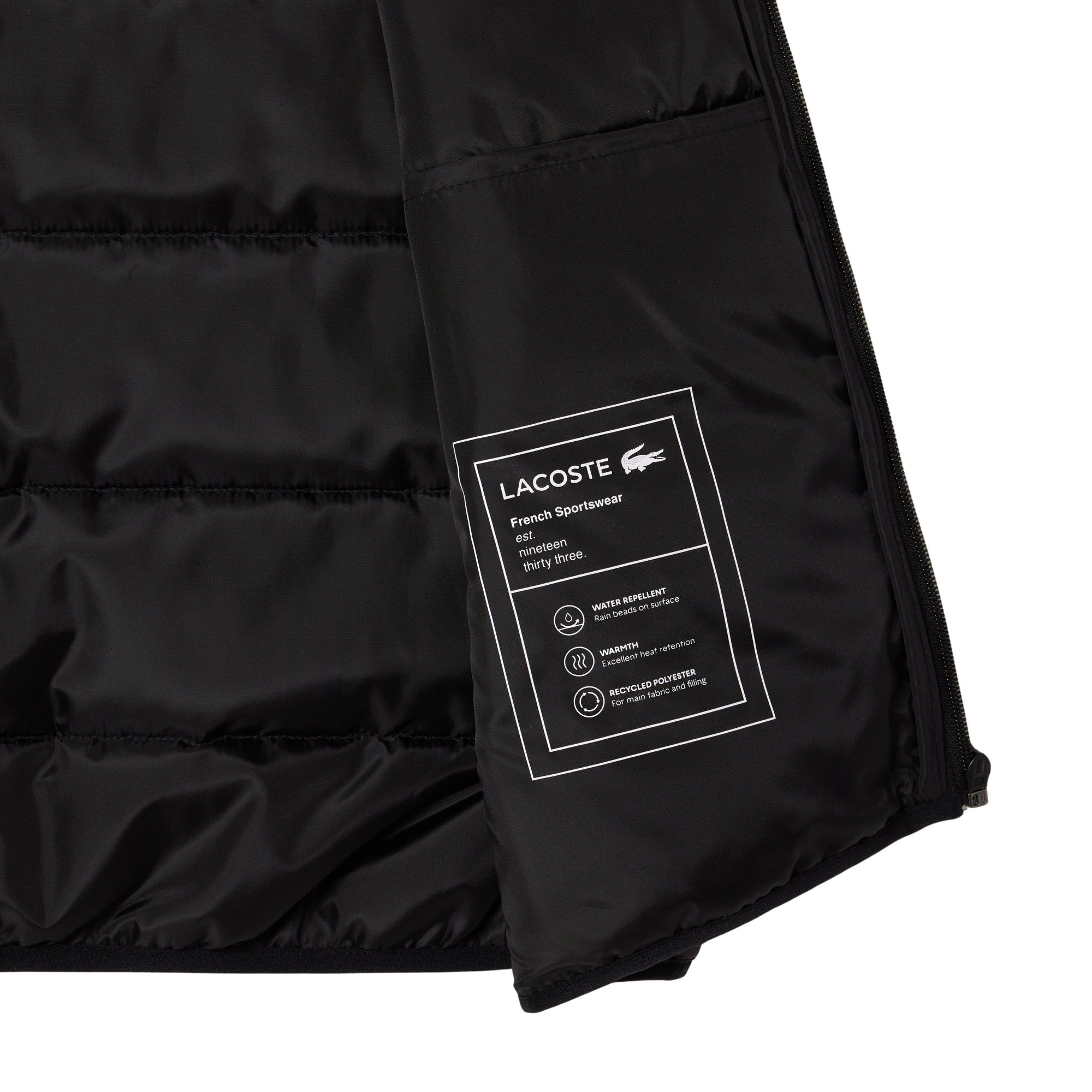 Lacoste Waterrepellent Puffer Bodywarmer Heren