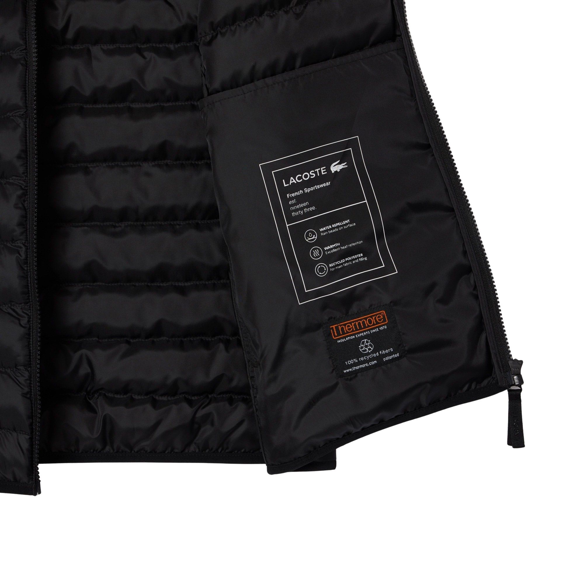 Lacoste Puffer Weste Herren