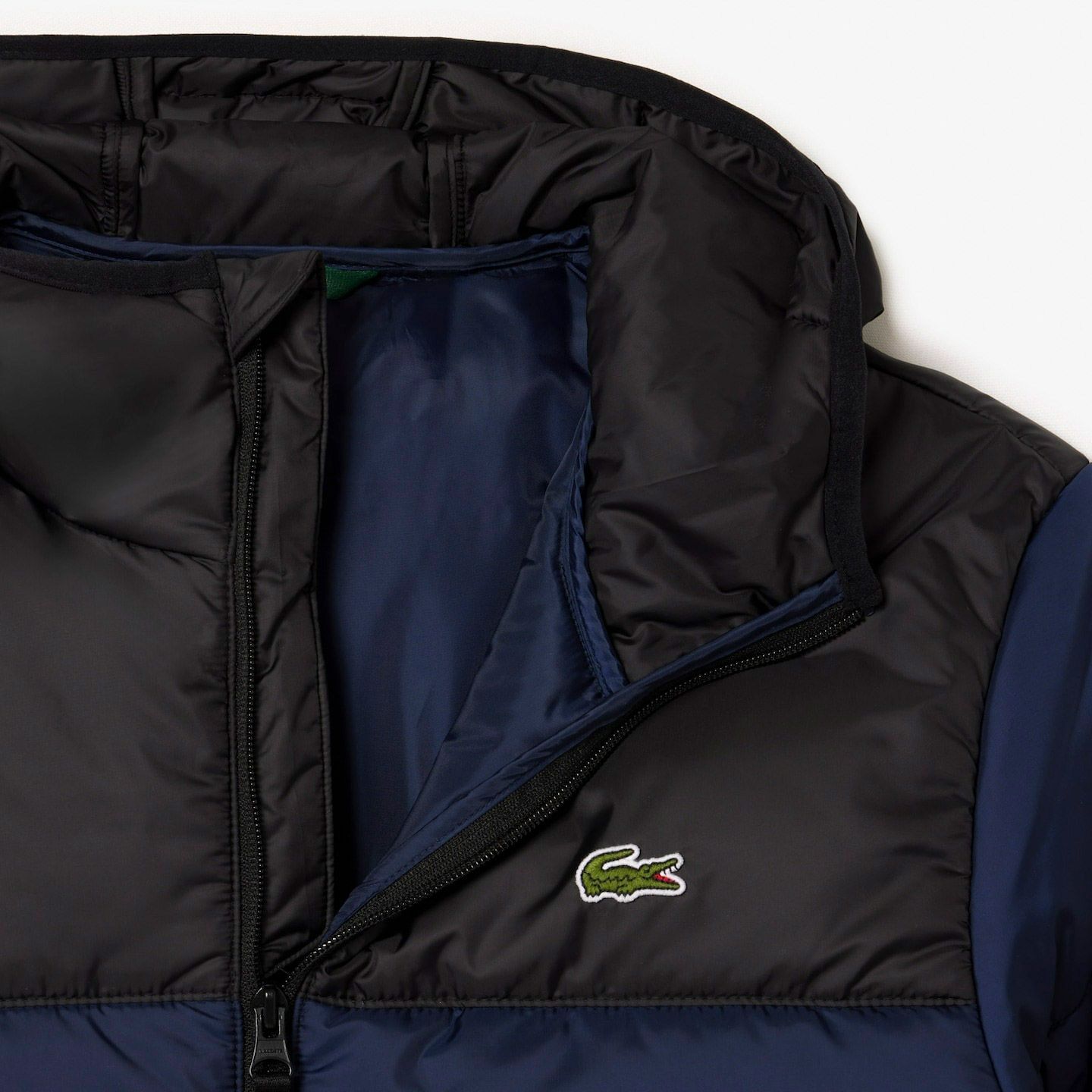 Lacoste Waterrepellent Hooded Puffer Jas Heren
