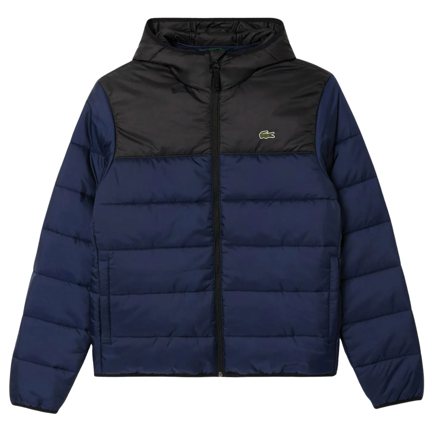 Lacoste Waterrepellent Hooded Puffer Jas Heren
