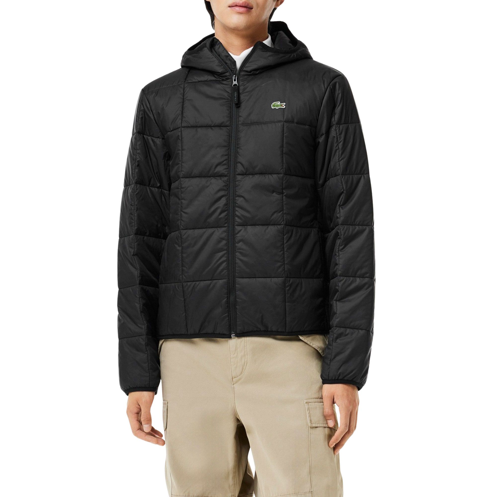 Veste Lacoste Padded Hooded Puffer Hommes
