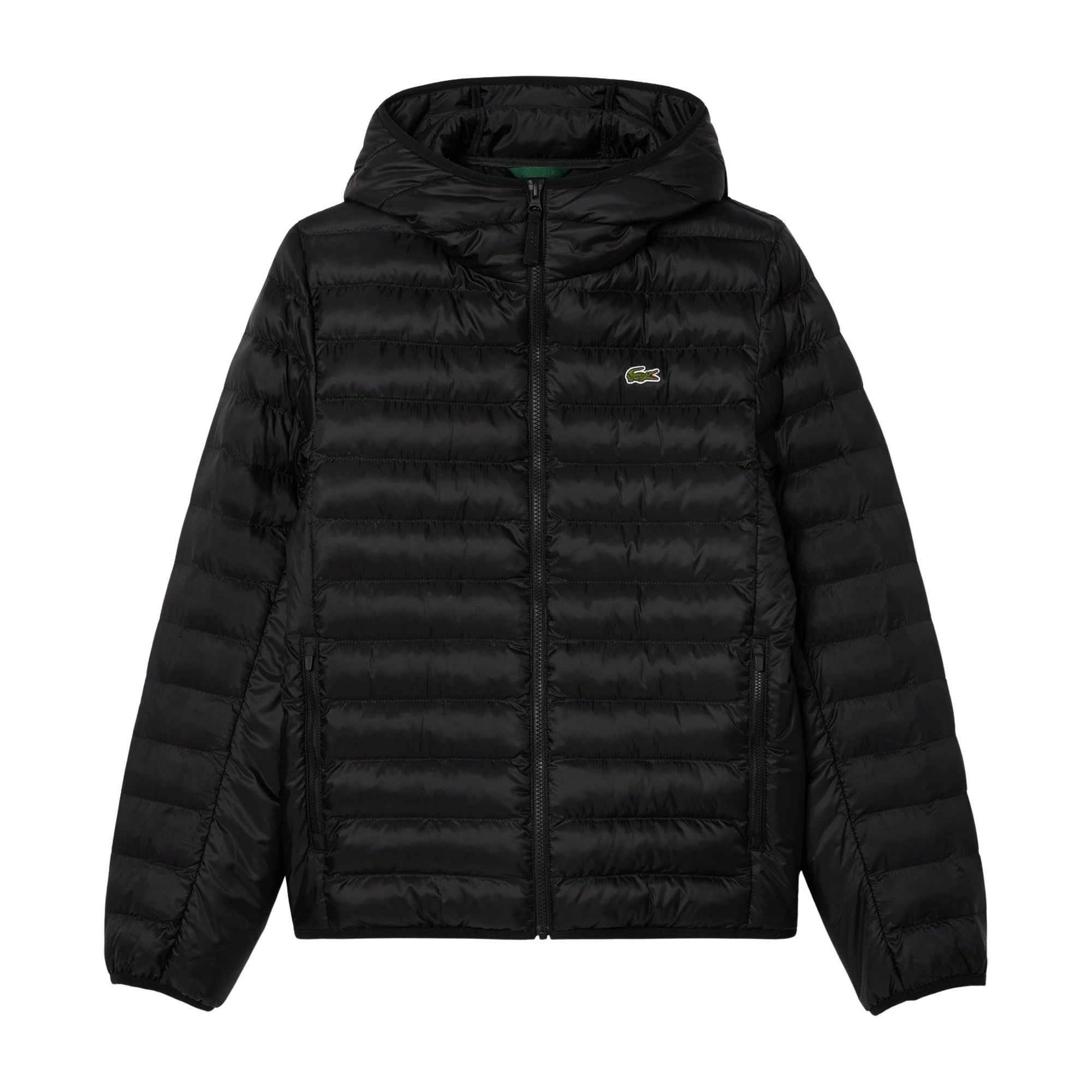 Lacoste Quilted Hooded Puffer Jas Heren