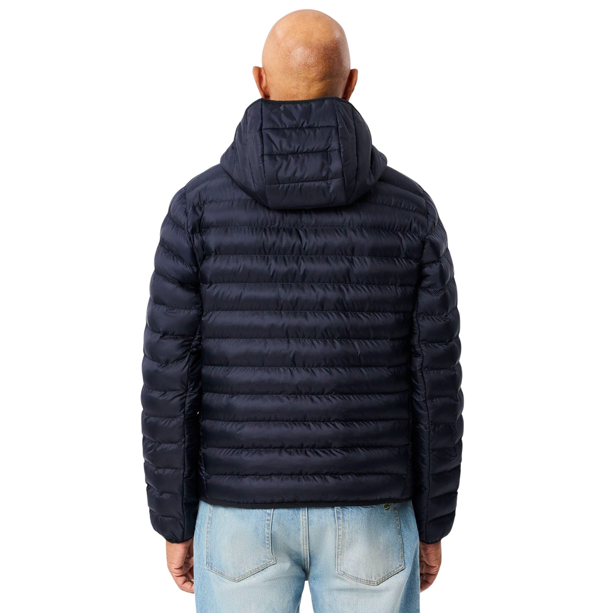 Lacoste Quilted Hooded Puffer Jas Heren