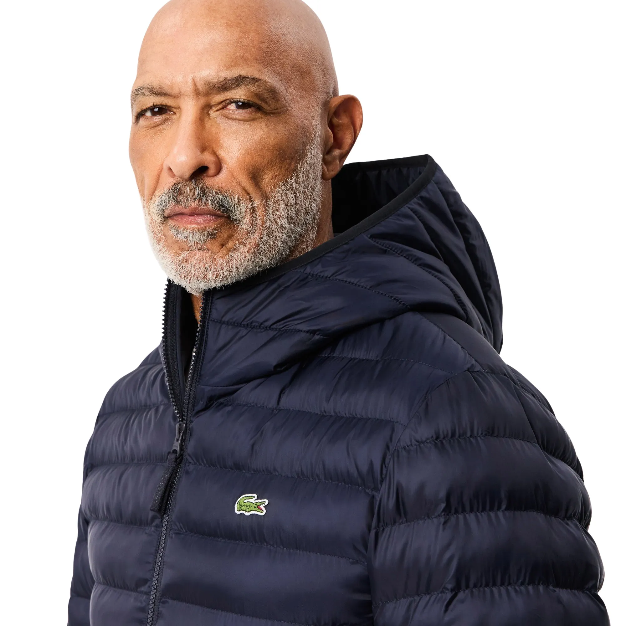 Lacoste Quilted Hooded Puffer Jas Heren