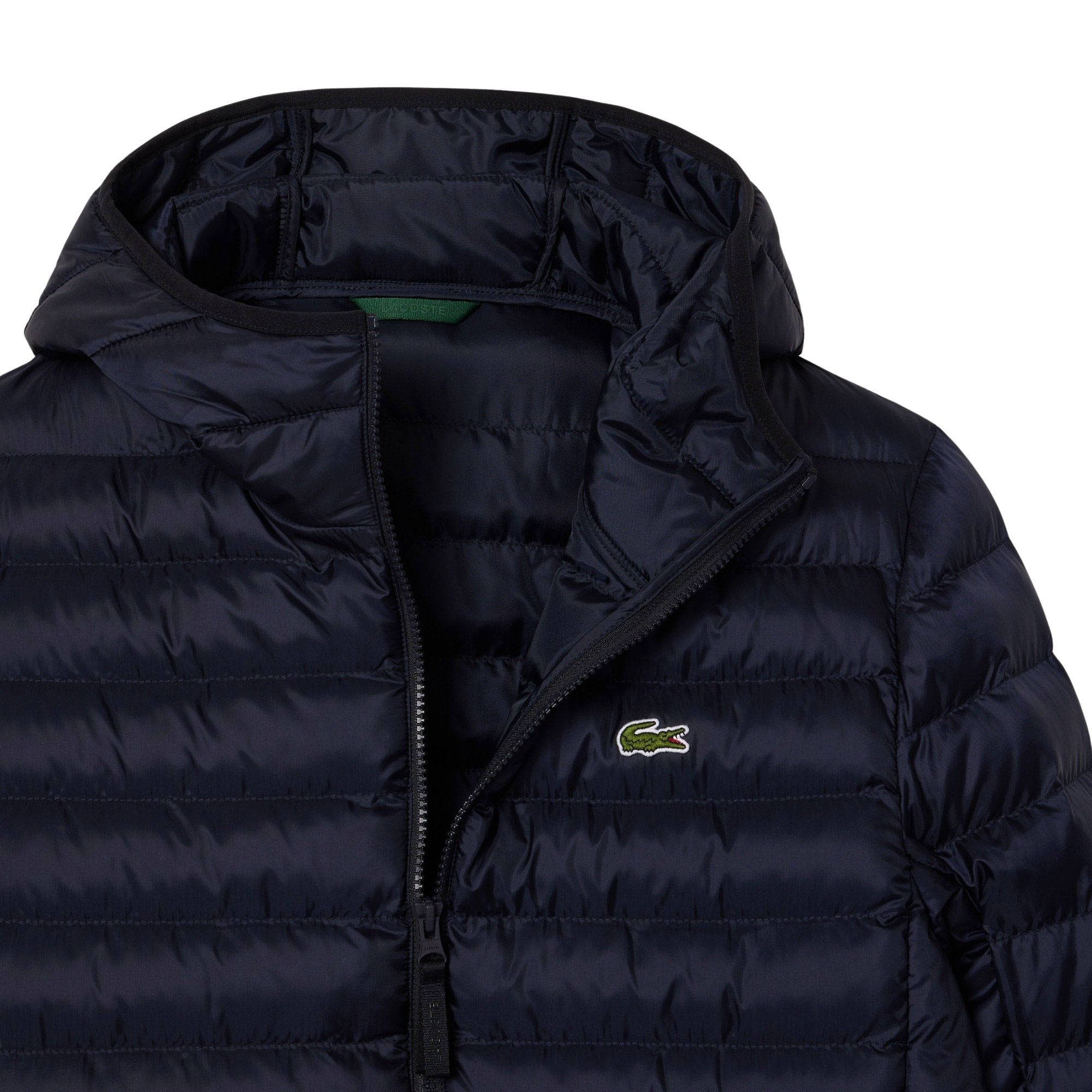 Lacoste Quilted Hooded Puffer Jas Heren