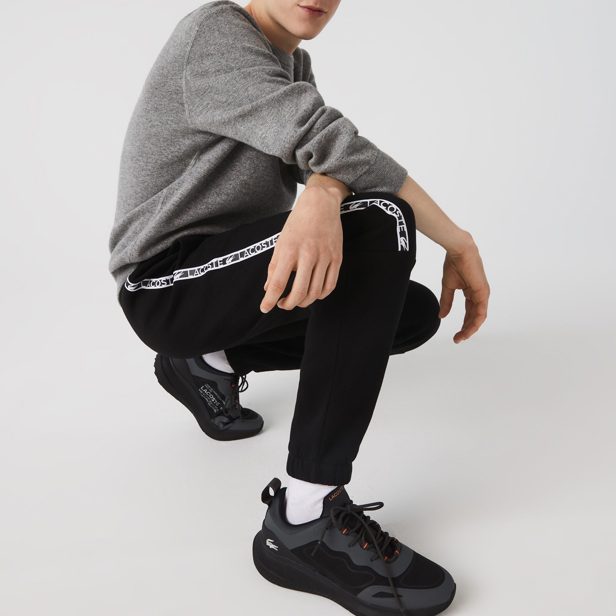 Lacoste Printed Bands Trainingsbroek Heren