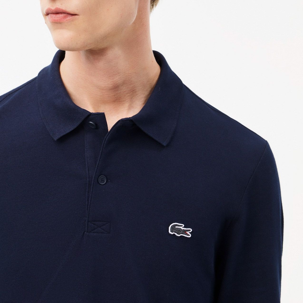 Lacoste Regular Fit Longsleeve Polo Heren