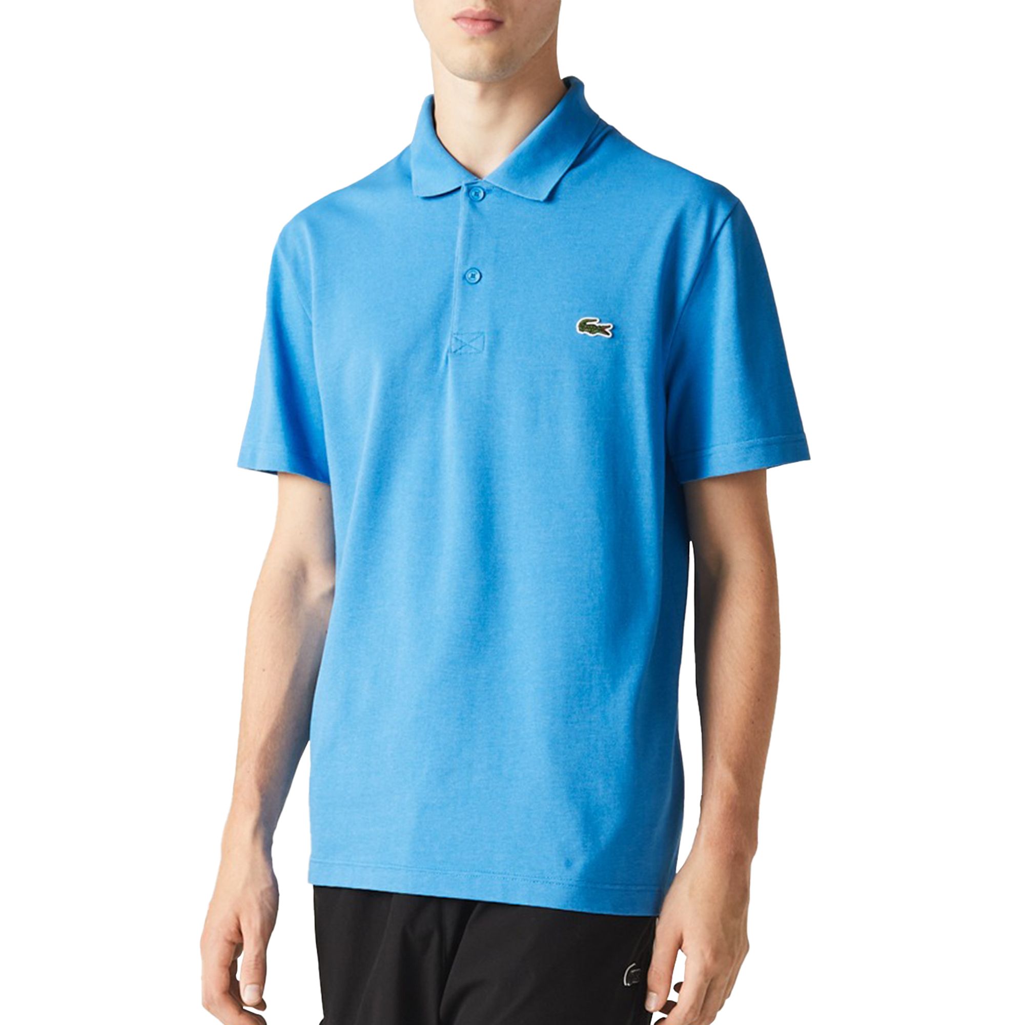 Lacoste Ribbed Collar Polo Heren