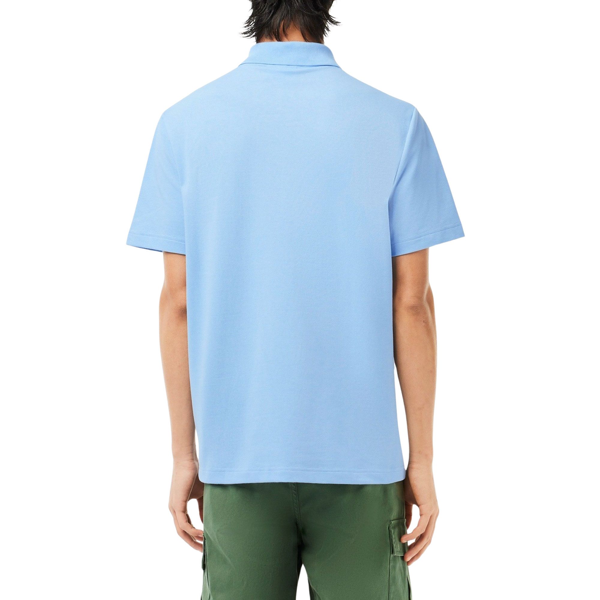 Lacoste Ribbed Collar Polo Heren