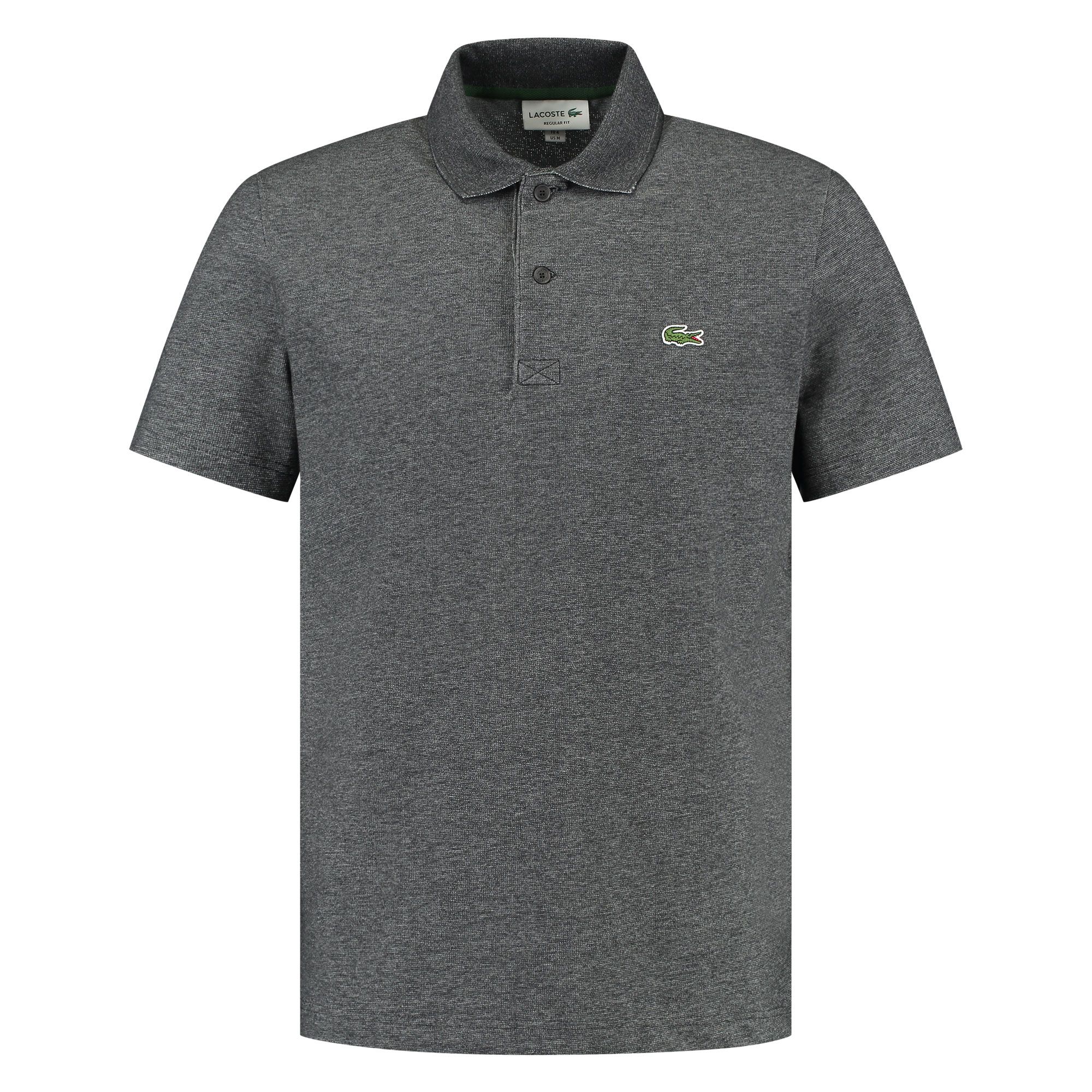 Lacoste Ribbed Collar Polo Heren
