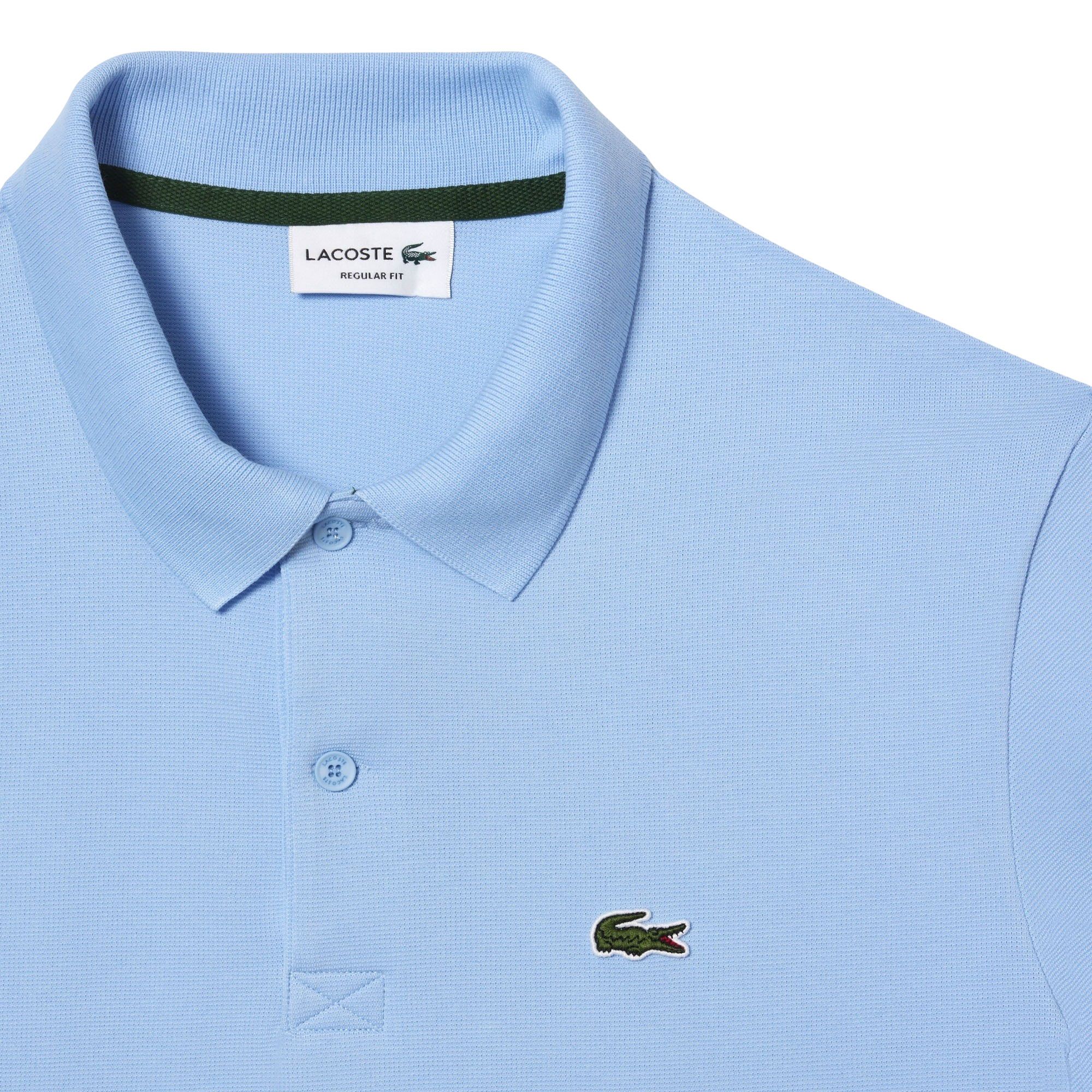 Lacoste Ribbed Collar Polo Heren