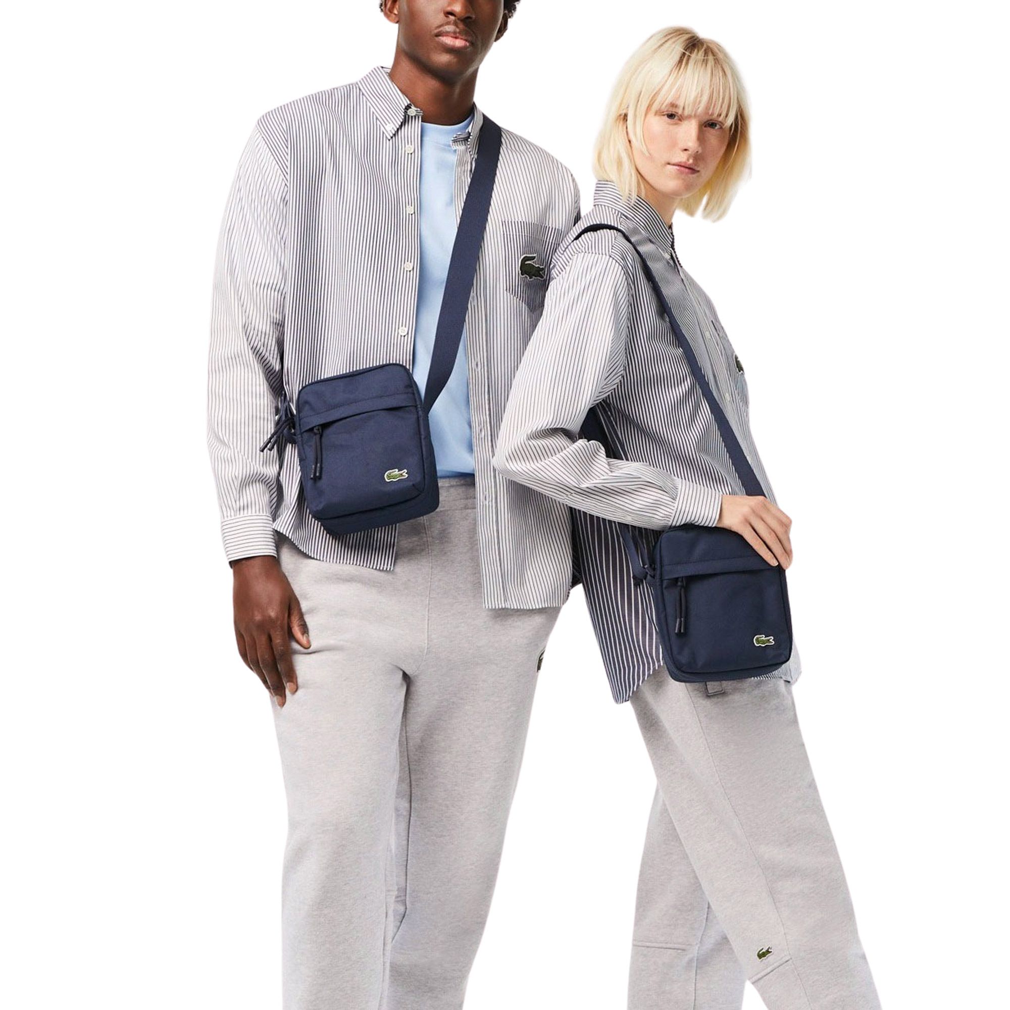 Lacoste Zippered Crossover Schoudertas