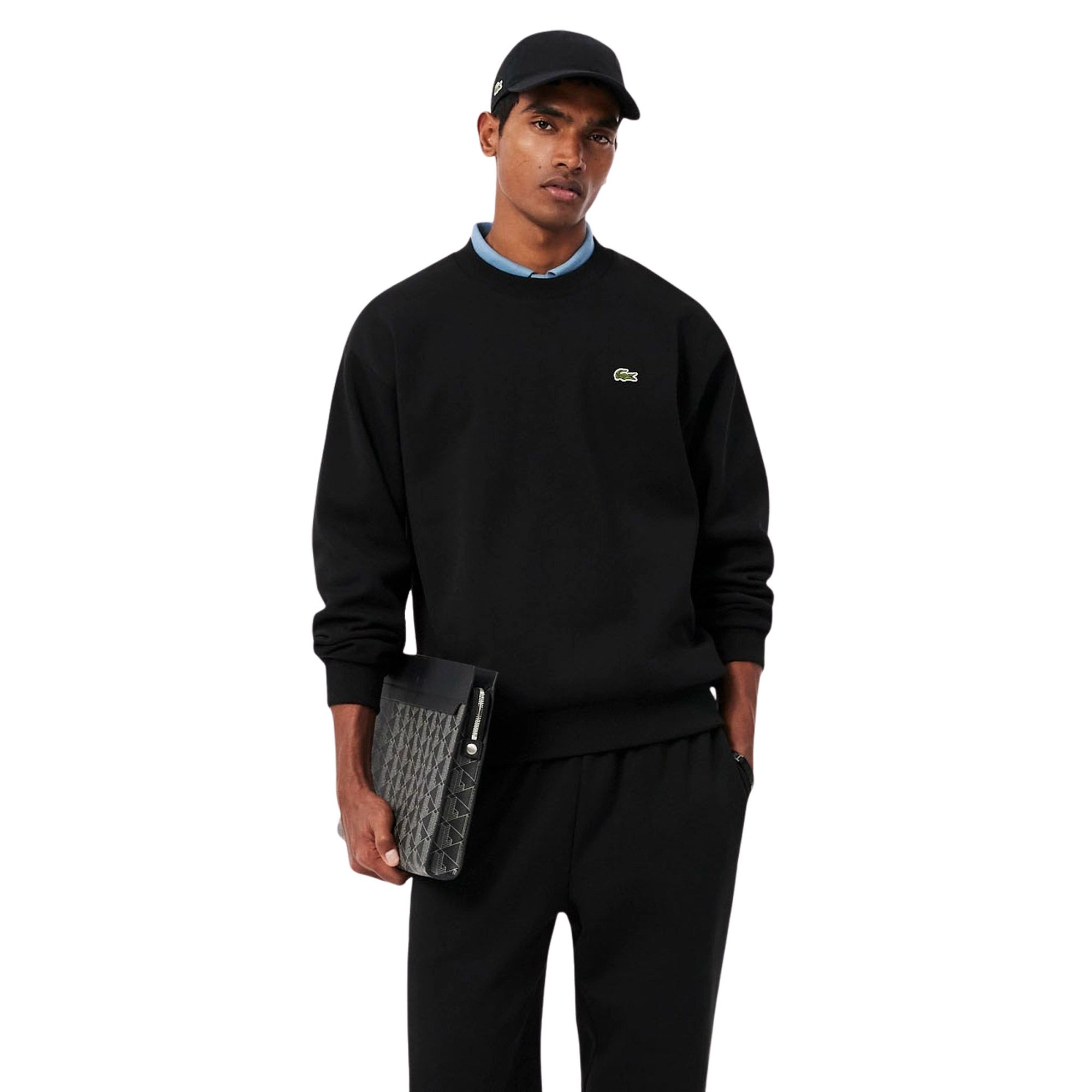 Pull Lacoste Fleece Sweater Hommes