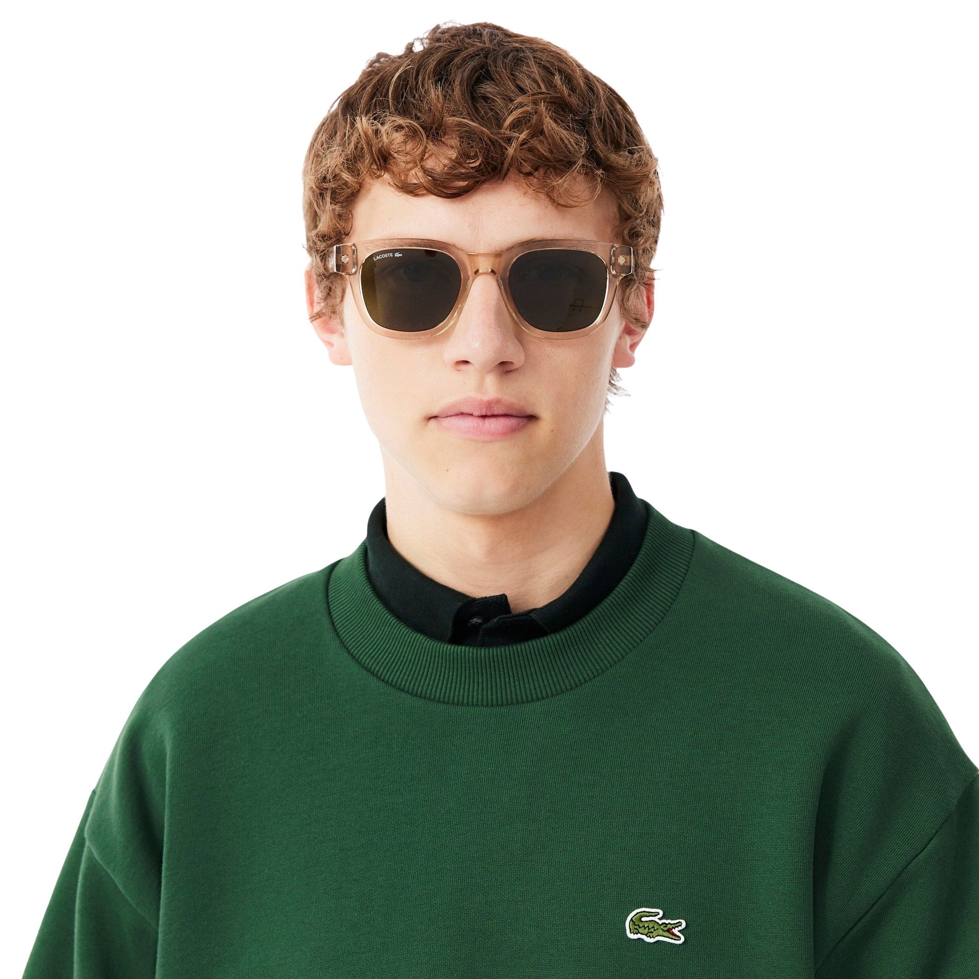 Pull Lacoste Fleece Sweater Hommes