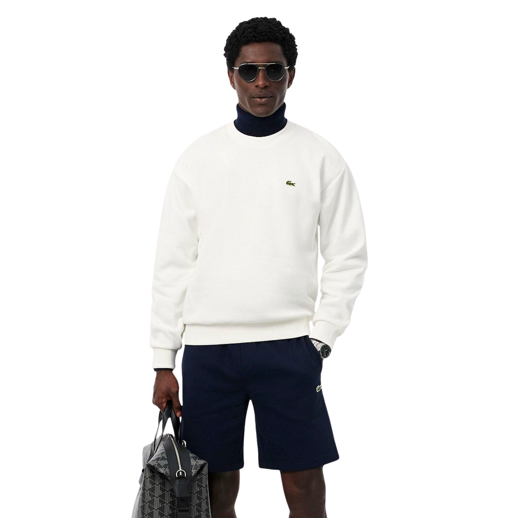 Pull Lacoste Fleece Sweater Hommes