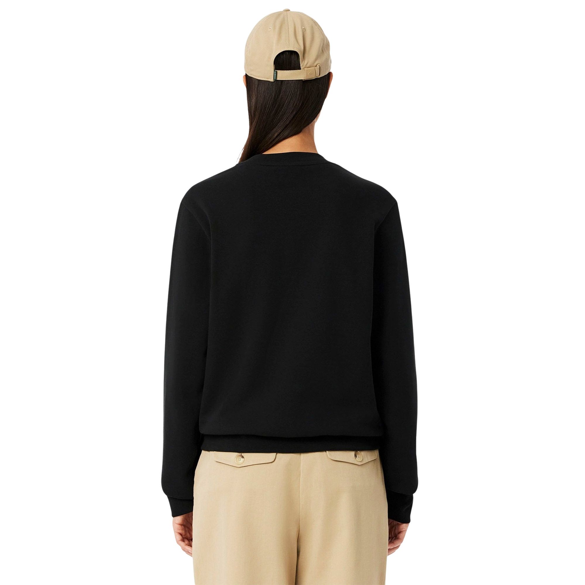 Sweat-shirt Lacoste Colorblock Fleece Crew Femmes