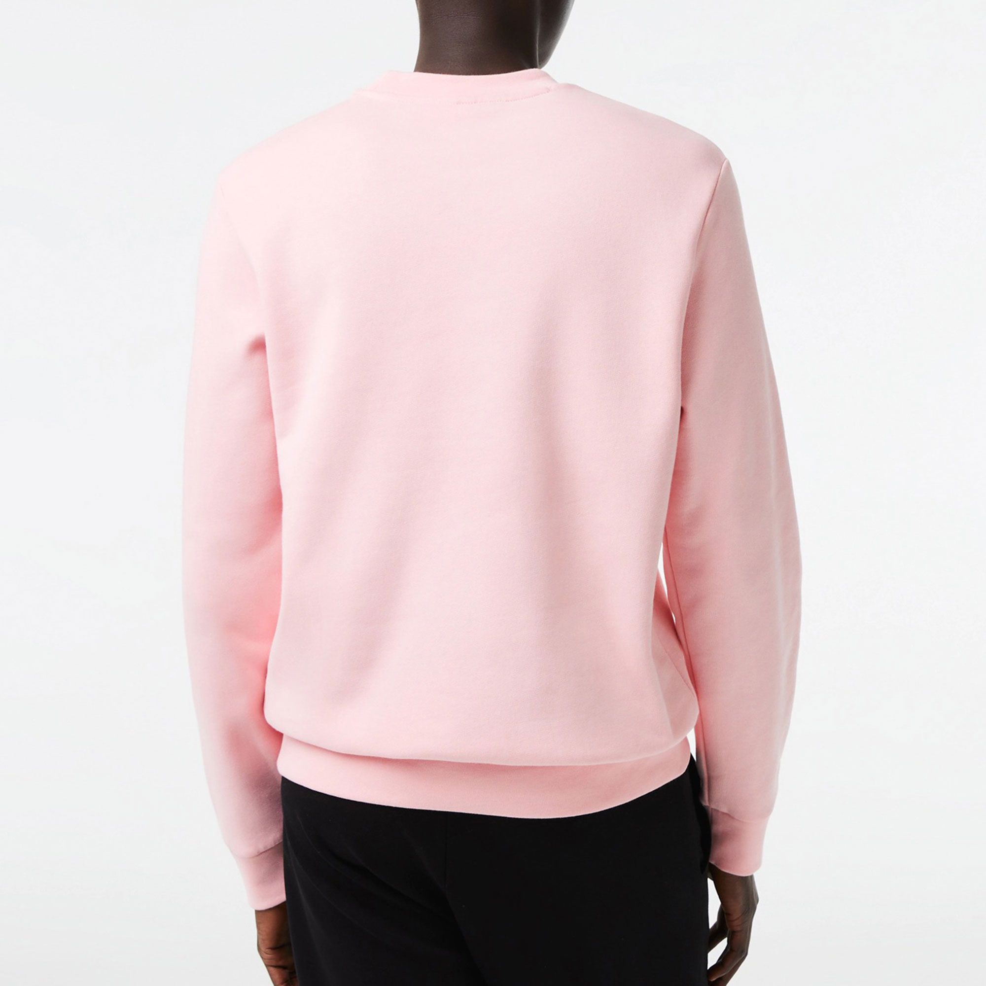 Lacoste Bio Cotton Fleece Crew Sweater Heren