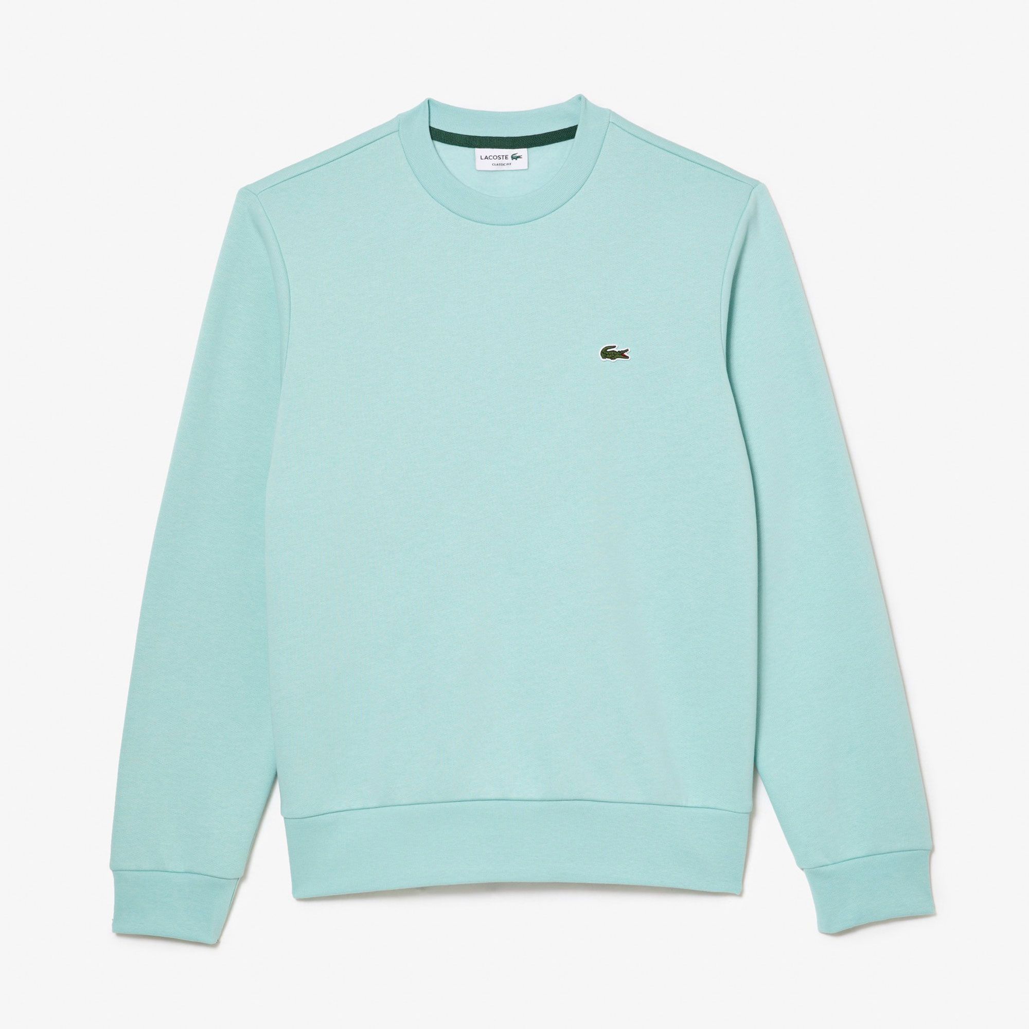 Lacoste Bio Cotton Fleece Crew Sweater Heren