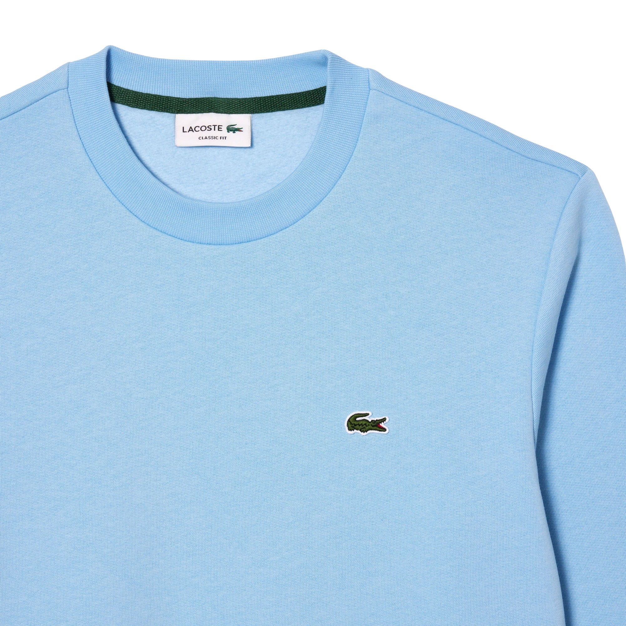 Lacoste Bio Cotton Fleece Crew Sweater Heren