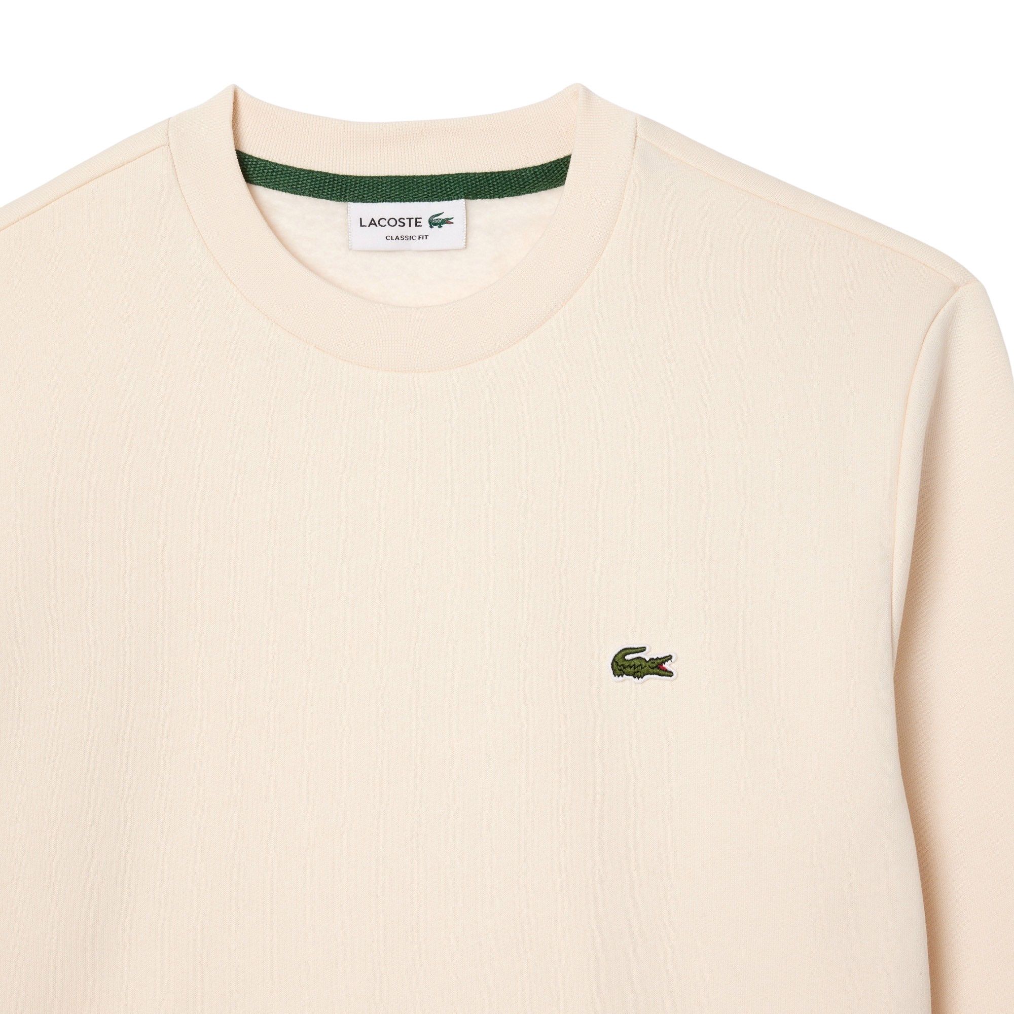 Lacoste Bio Cotton Fleece Crew Sweater Men | Plutosport