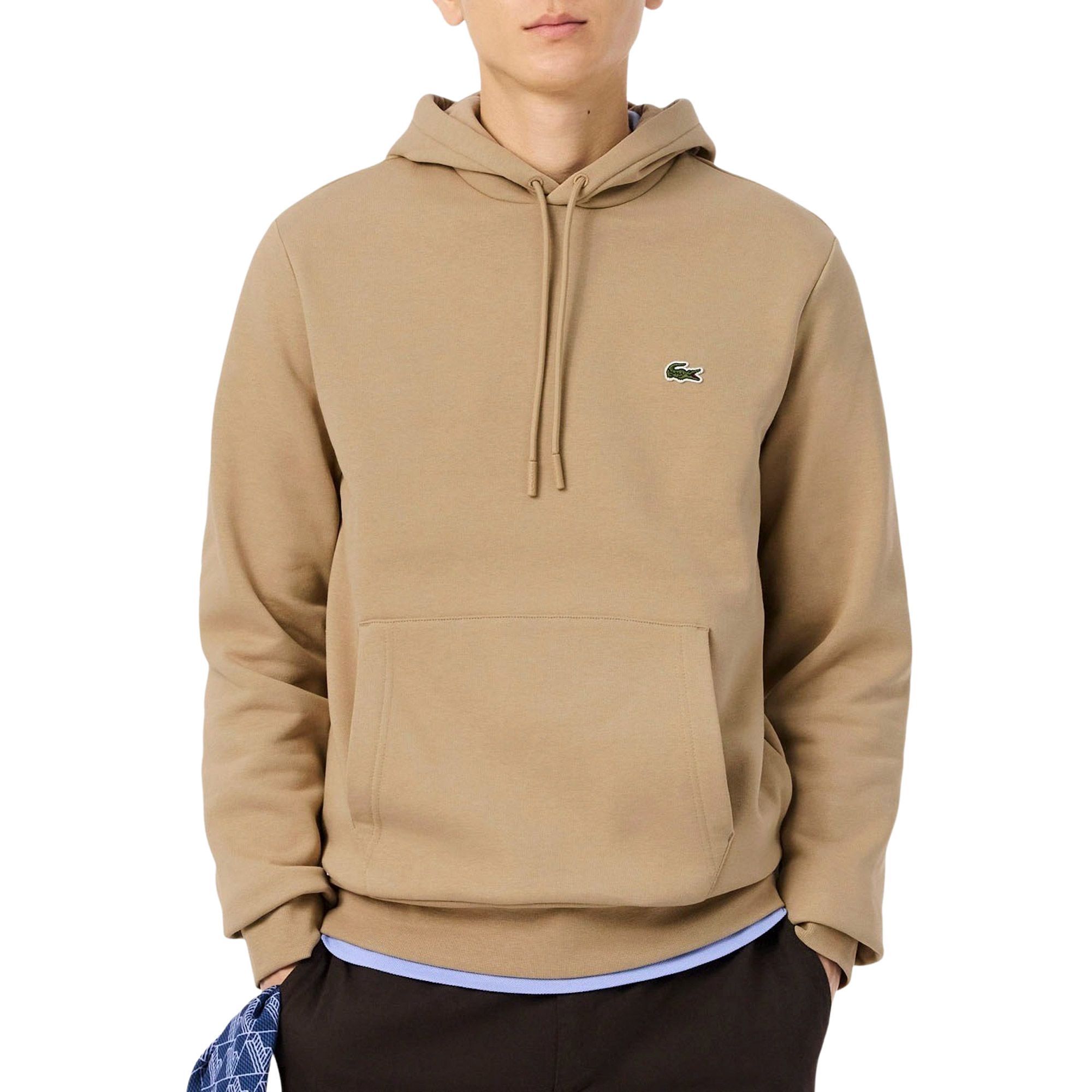 Lacoste Bio Cotton Fleece Hoodie Heren