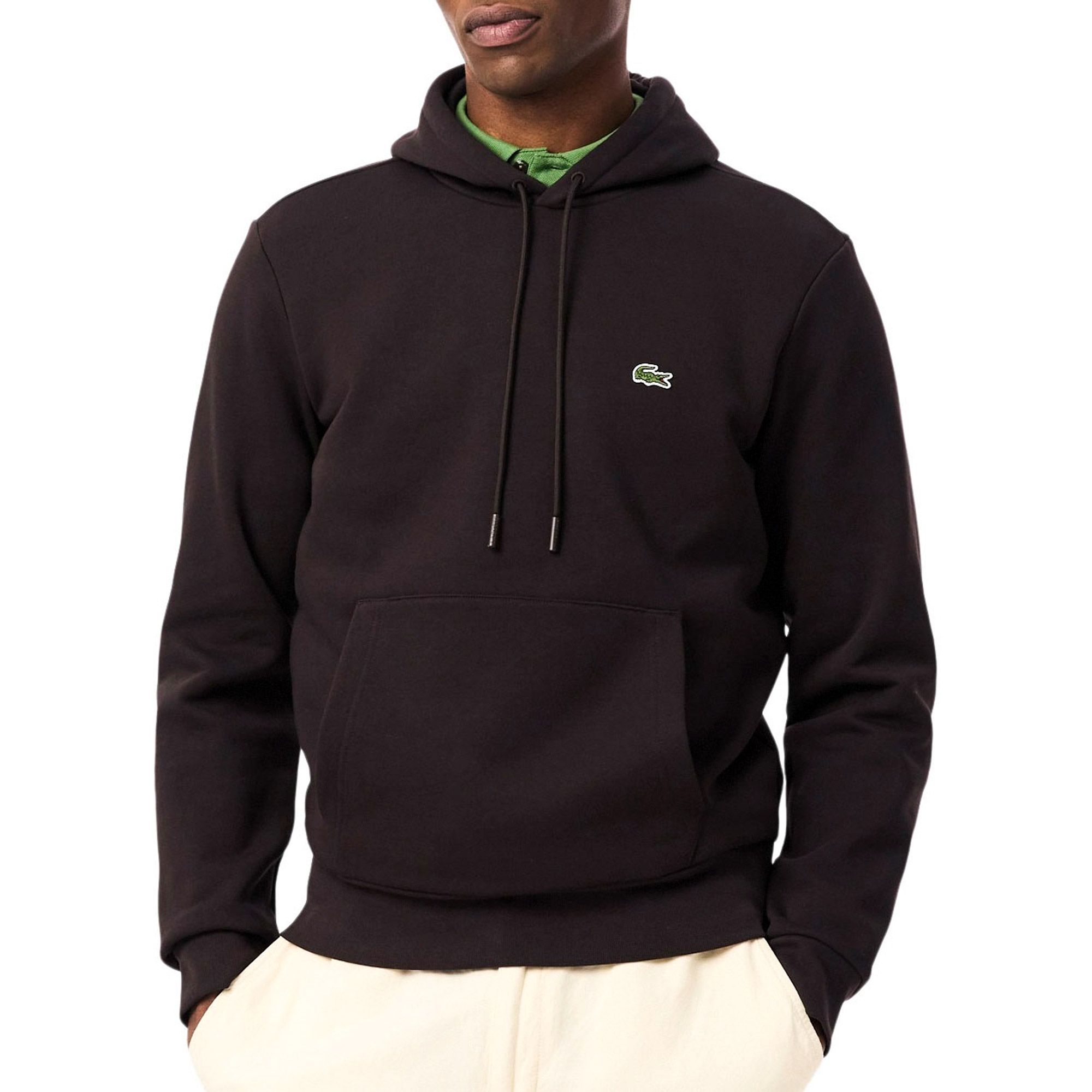 Lacoste Bio Cotton Fleece Hoodie Heren