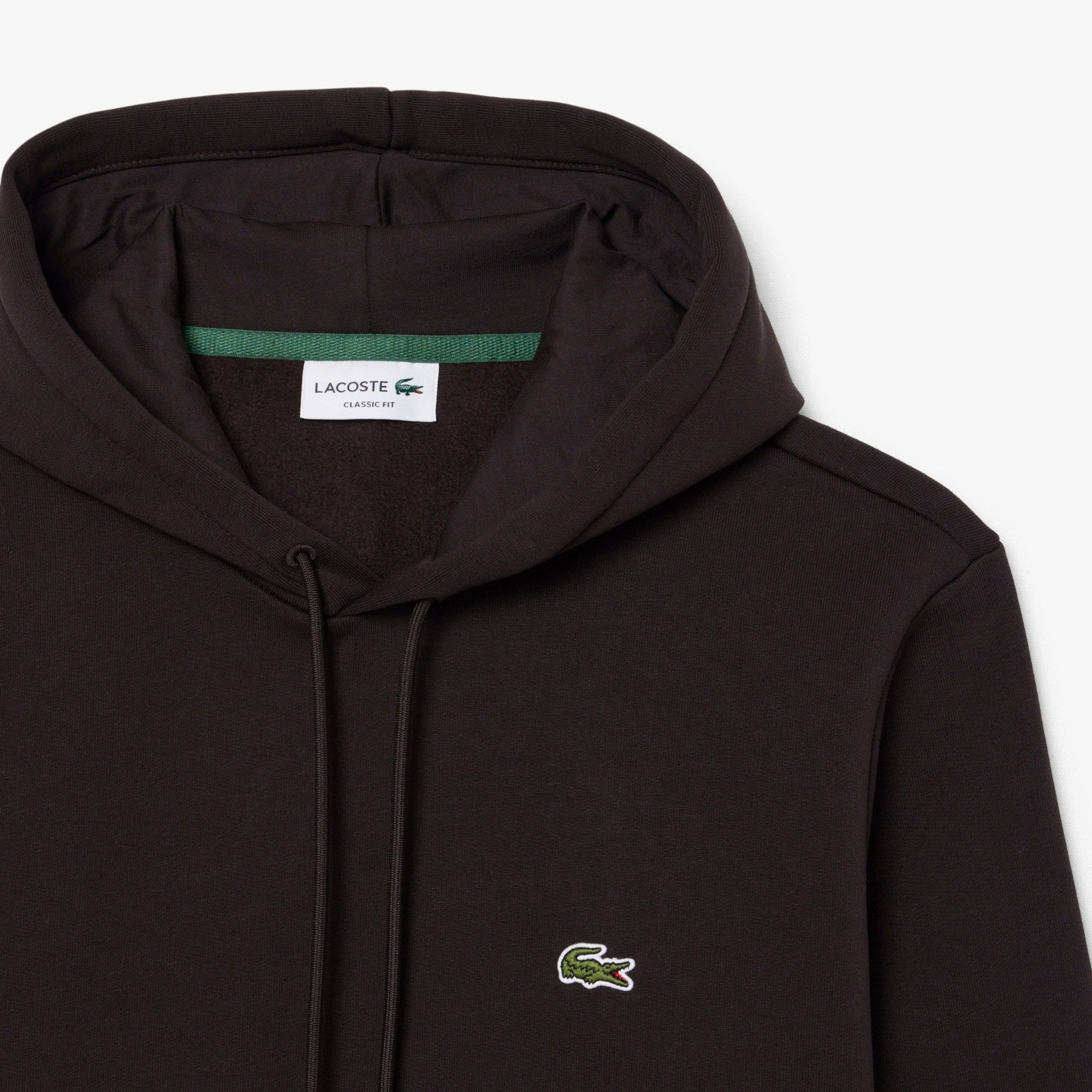 Lacoste Bio Cotton Fleece Hoodie Heren