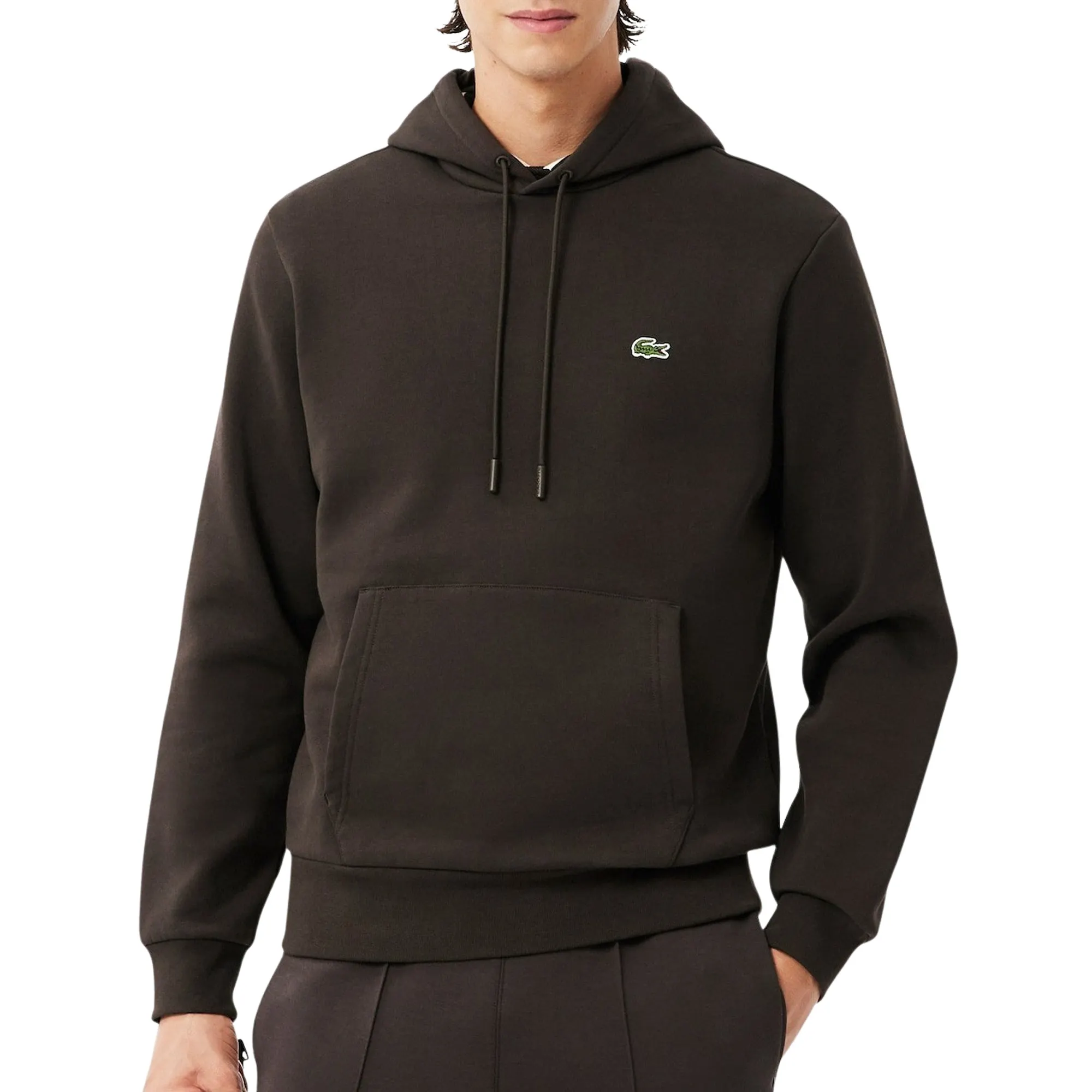 Lacoste Bio Cotton Fleece Hoodie Heren
