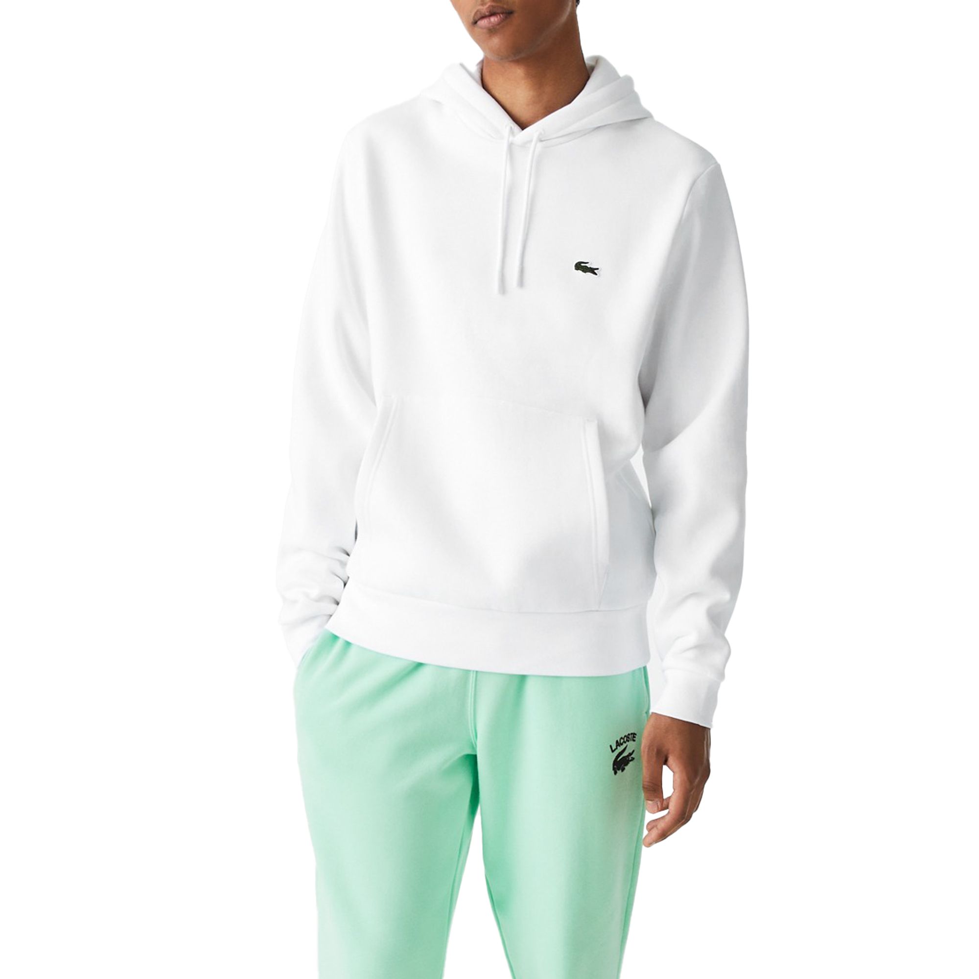 Lacoste Bio Cotton Fleece Hoodie Heren