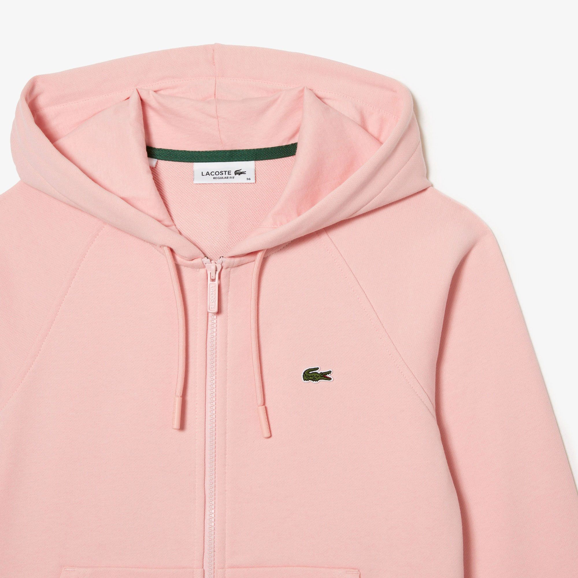 Lacoste Bio Cotton Fleece Hooded Sweatjacke Damen