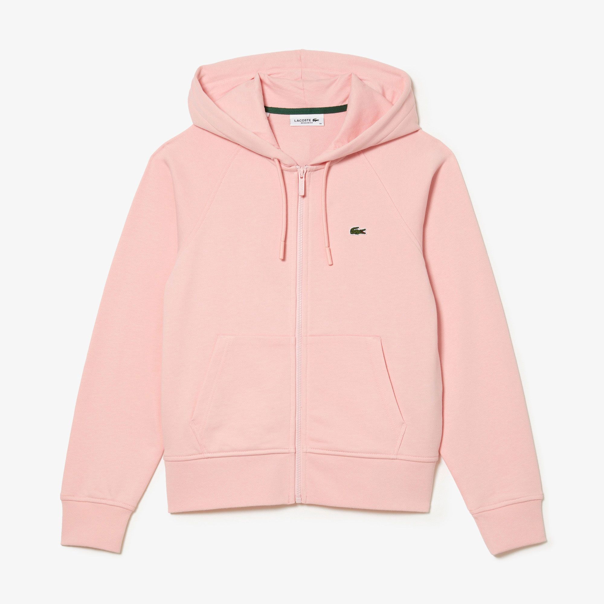 Lacoste Bio Cotton Fleece Hooded Sweatjacke Damen
