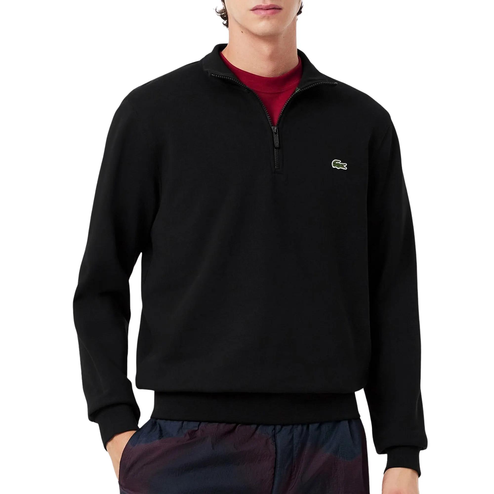 Lacoste Half Zip Sweater Men | Plutosport