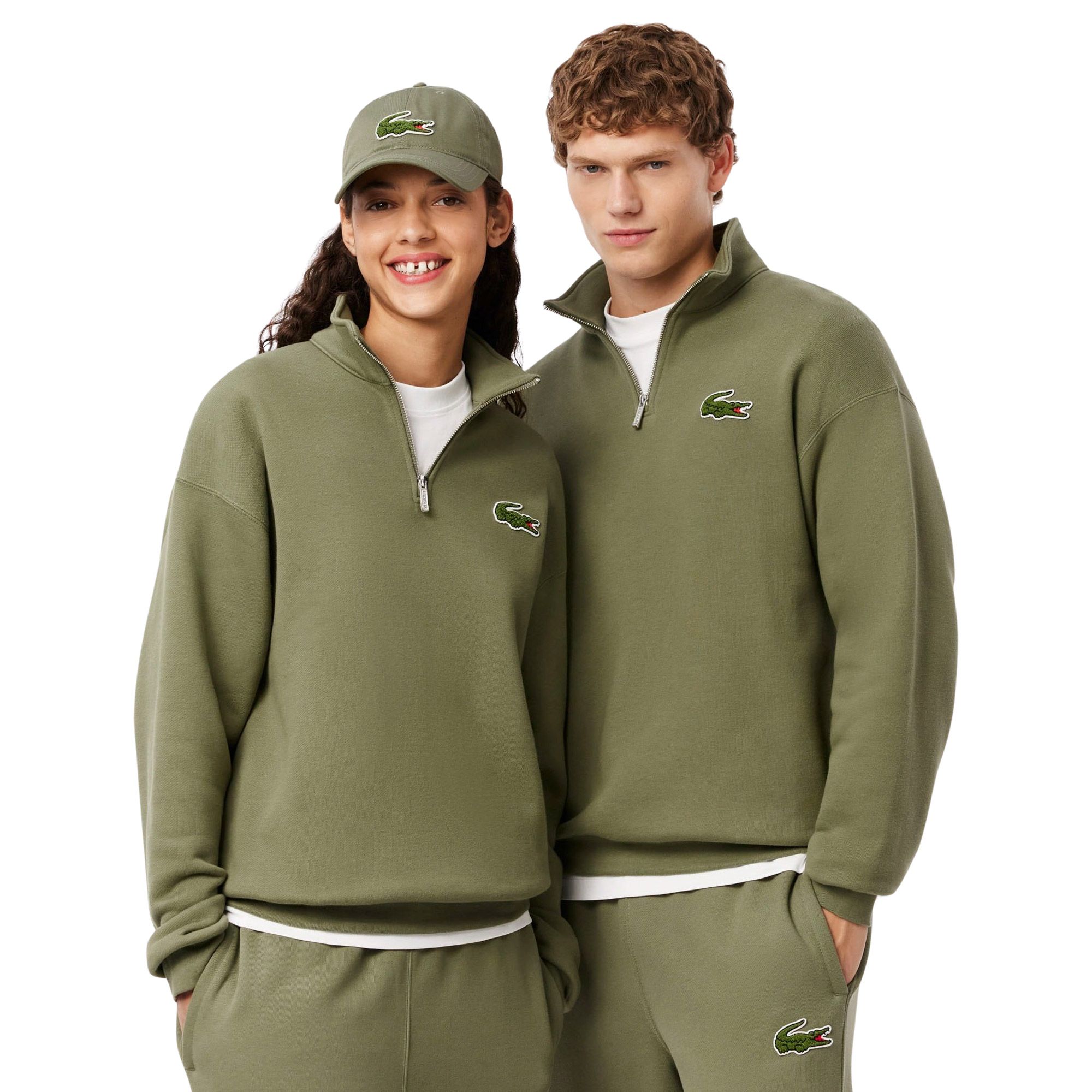 Lacoste Half Zip Sweatshirt Heren