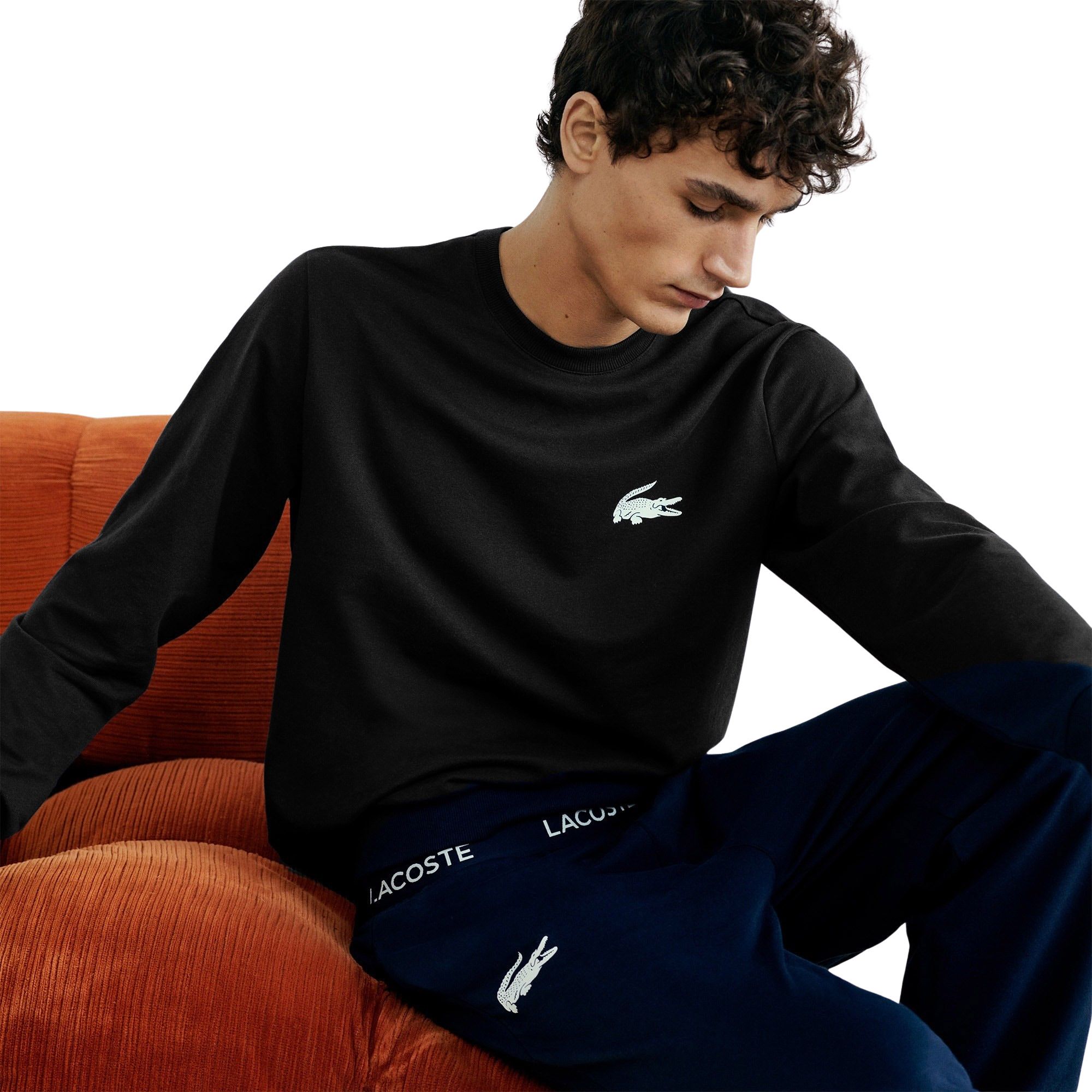 Pull Lacoste Fleece Lounge Hommes