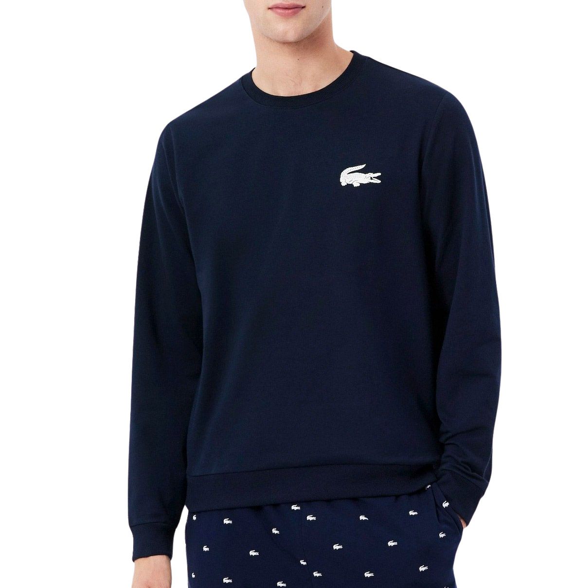 Pull Lacoste Fleece Lounge Hommes