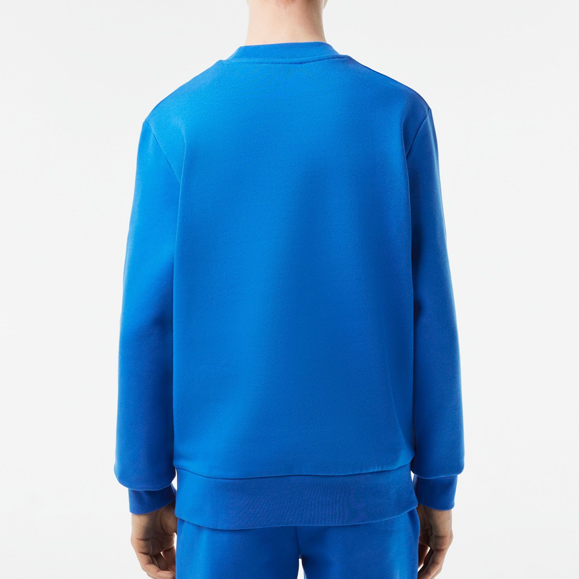 Lacoste Bio Cotton Fleece Crew Sweater Heren