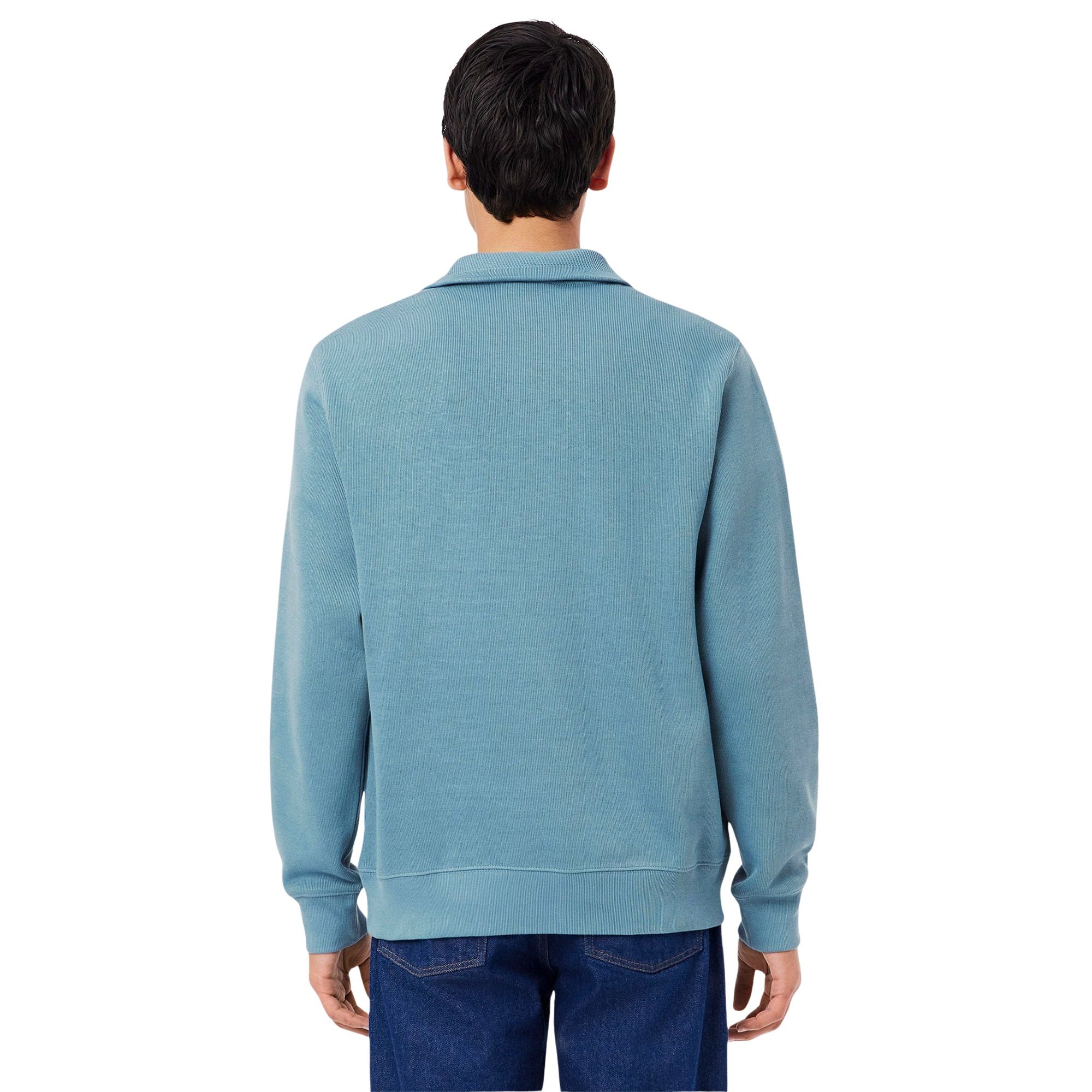 Lacoste Zip Stand-Up Collar Sweater Heren