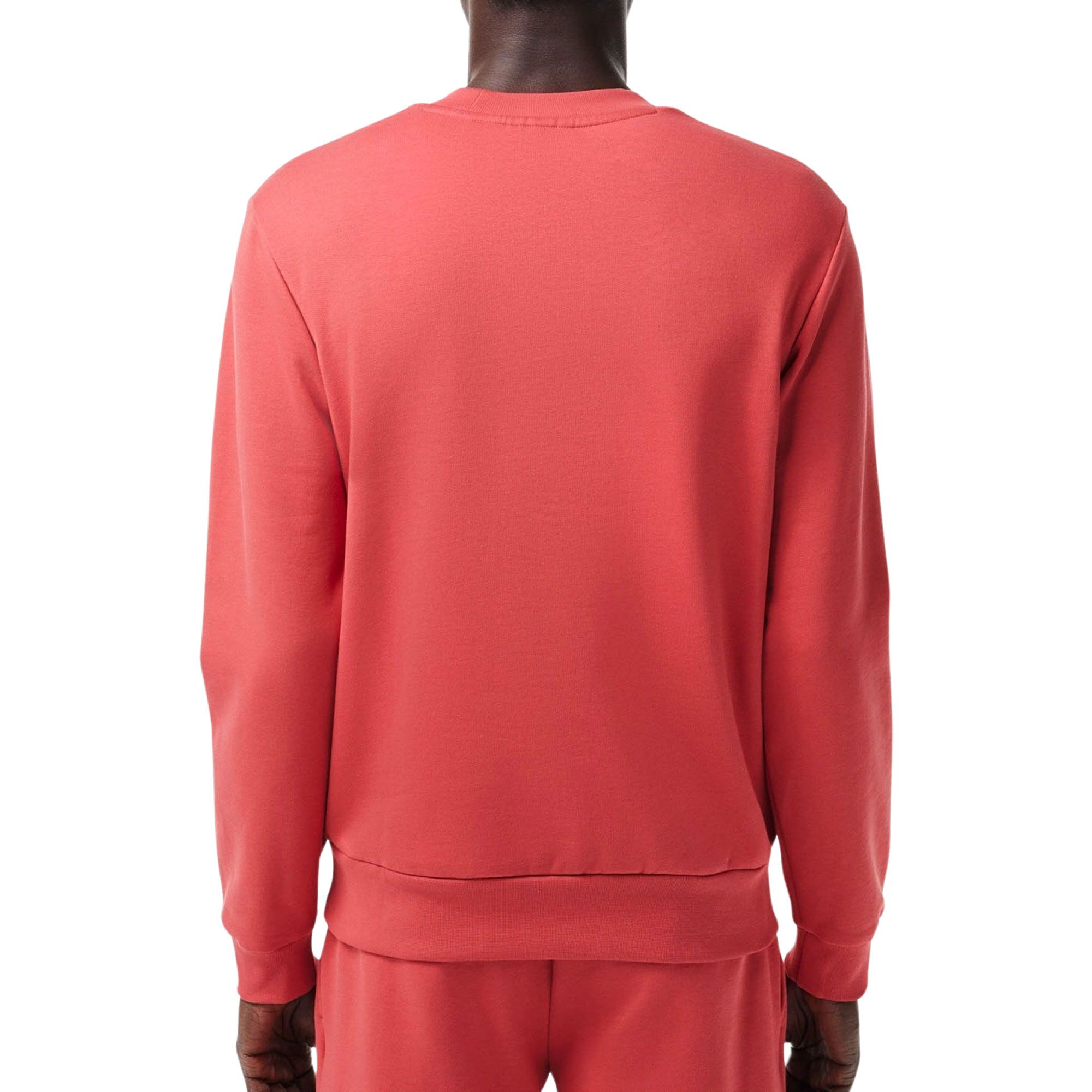 Lacoste Bio Cotton Fleece Crew Sweater Heren