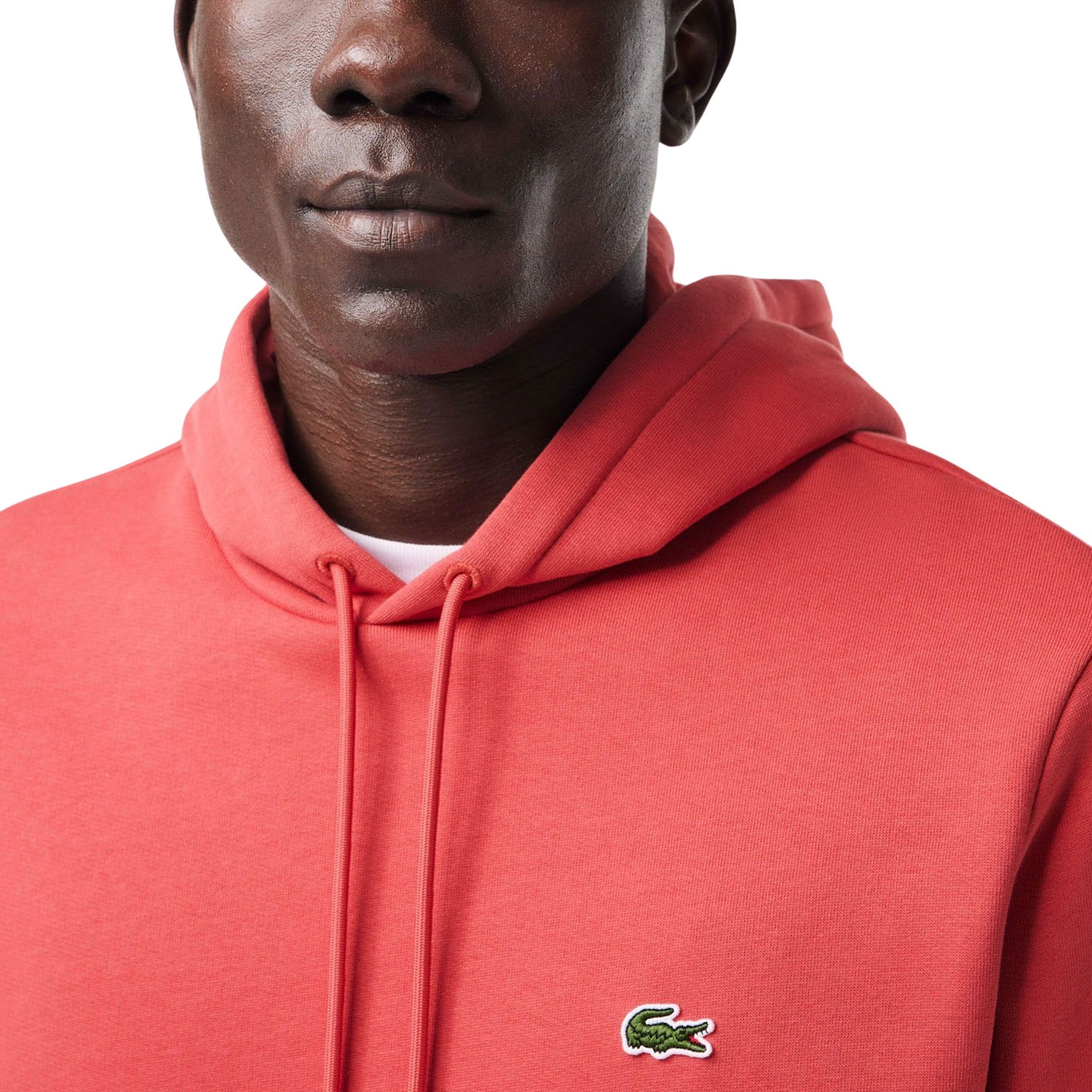 Lacoste Bio Cotton Fleece Hoodie Heren
