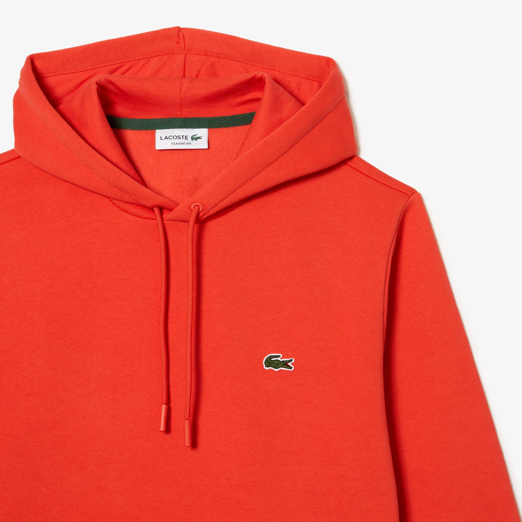Lacoste Bio Cotton Fleece Hoodie Heren