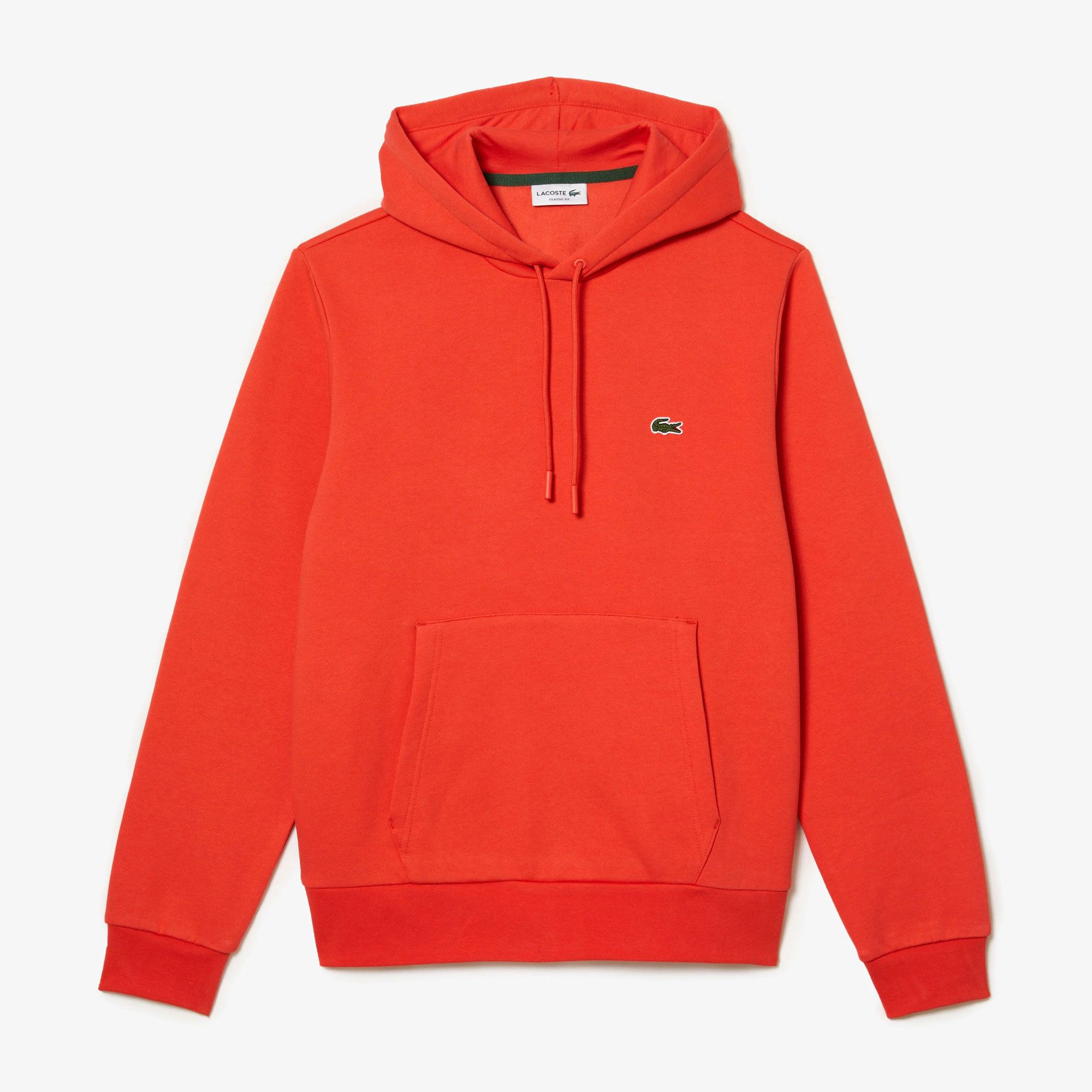 Lacoste Bio Cotton Fleece Hoodie Heren
