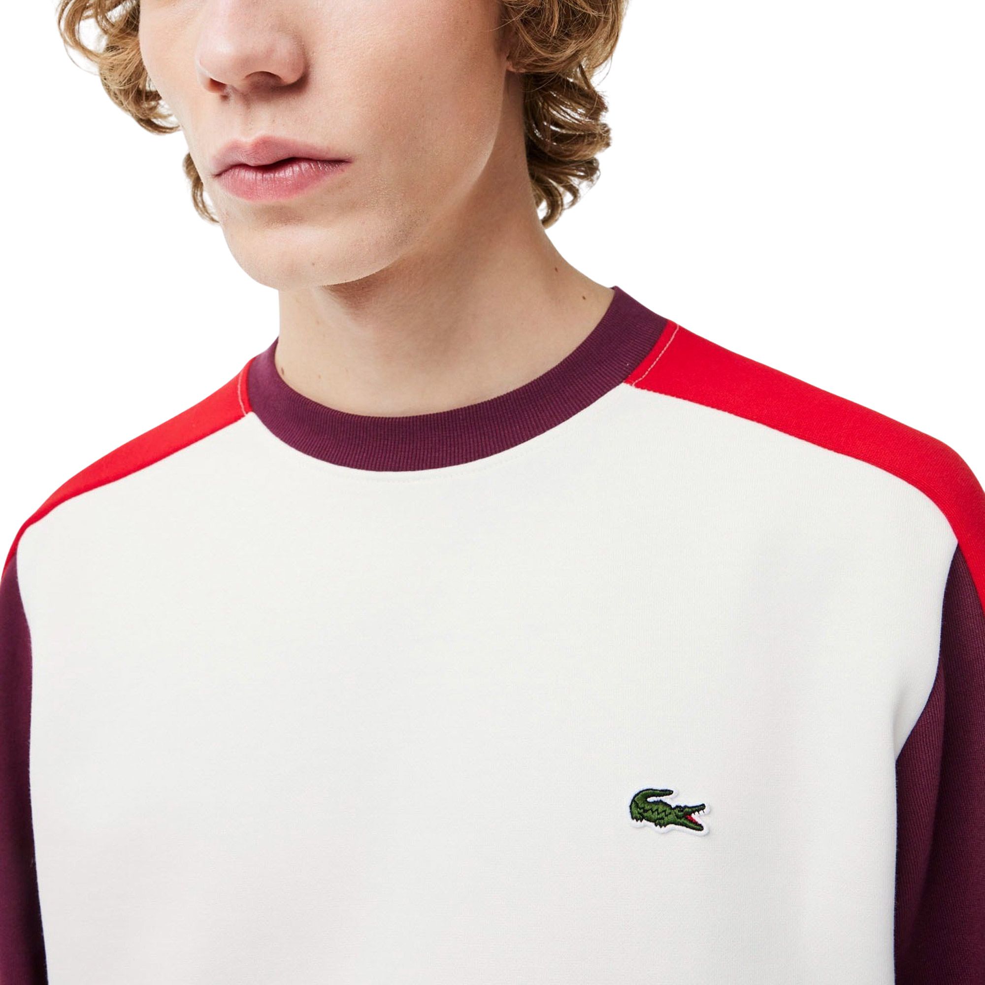 Lacoste Fleece Colorblock Sweater Heren