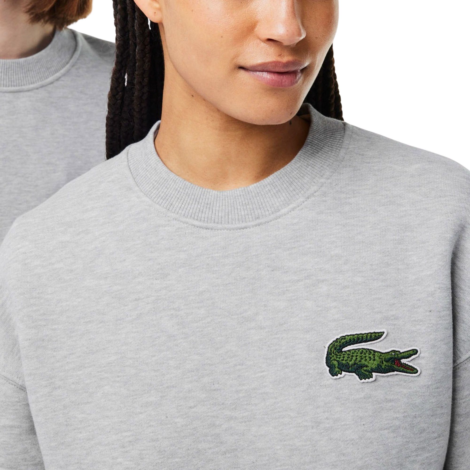 Lacoste Badge Crew Sweater Senior