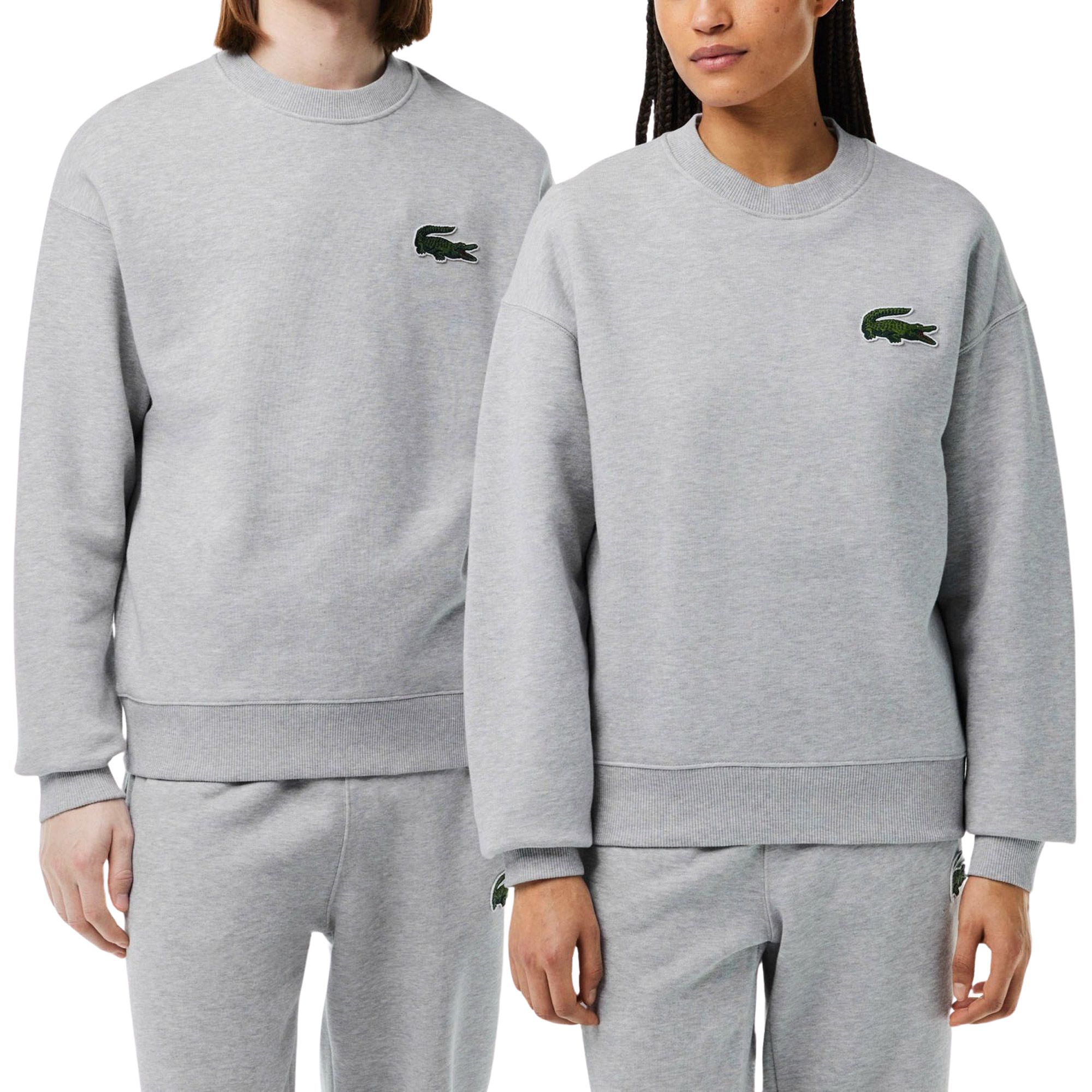 Lacoste Badge Crew Sweater Senior