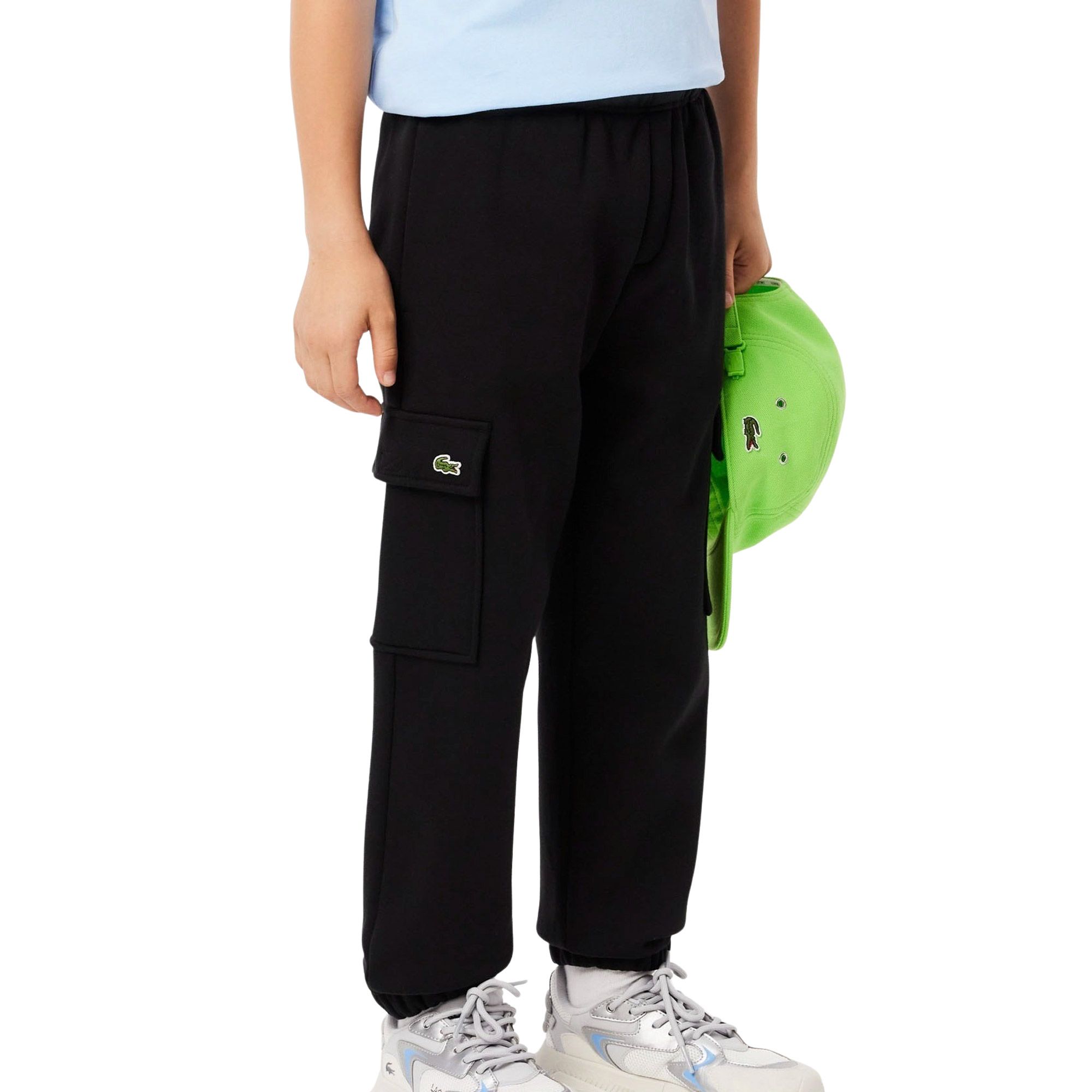 Lacoste Fleece Cargo Joggingbroek Junior