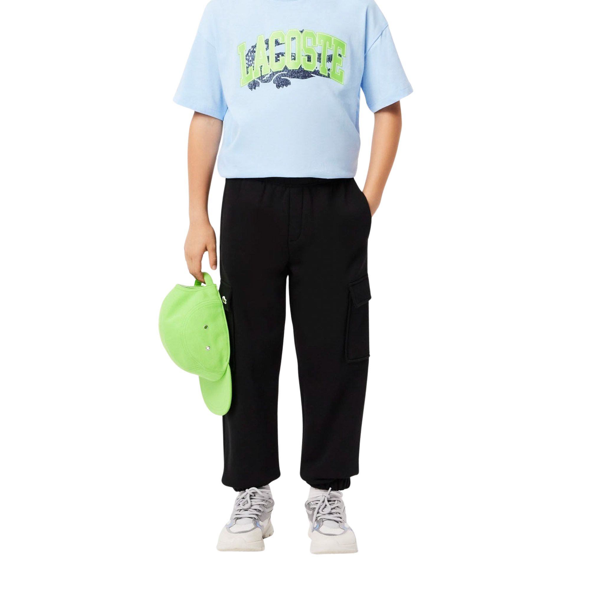 Lacoste Fleece Cargo Joggingbroek Junior
