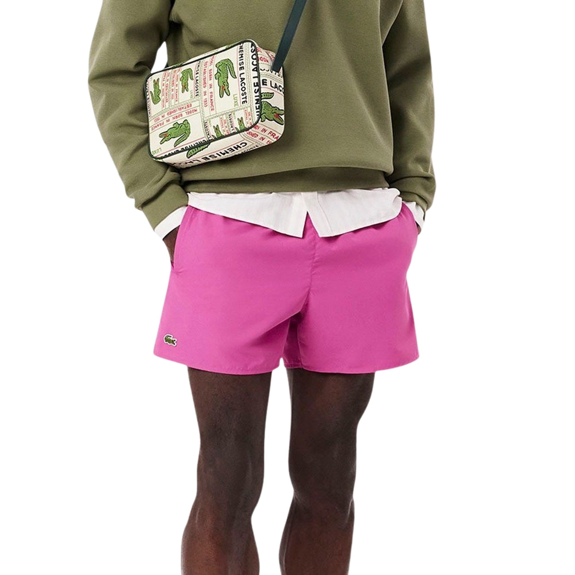 Lacoste Medium Cut Zwemshort Heren