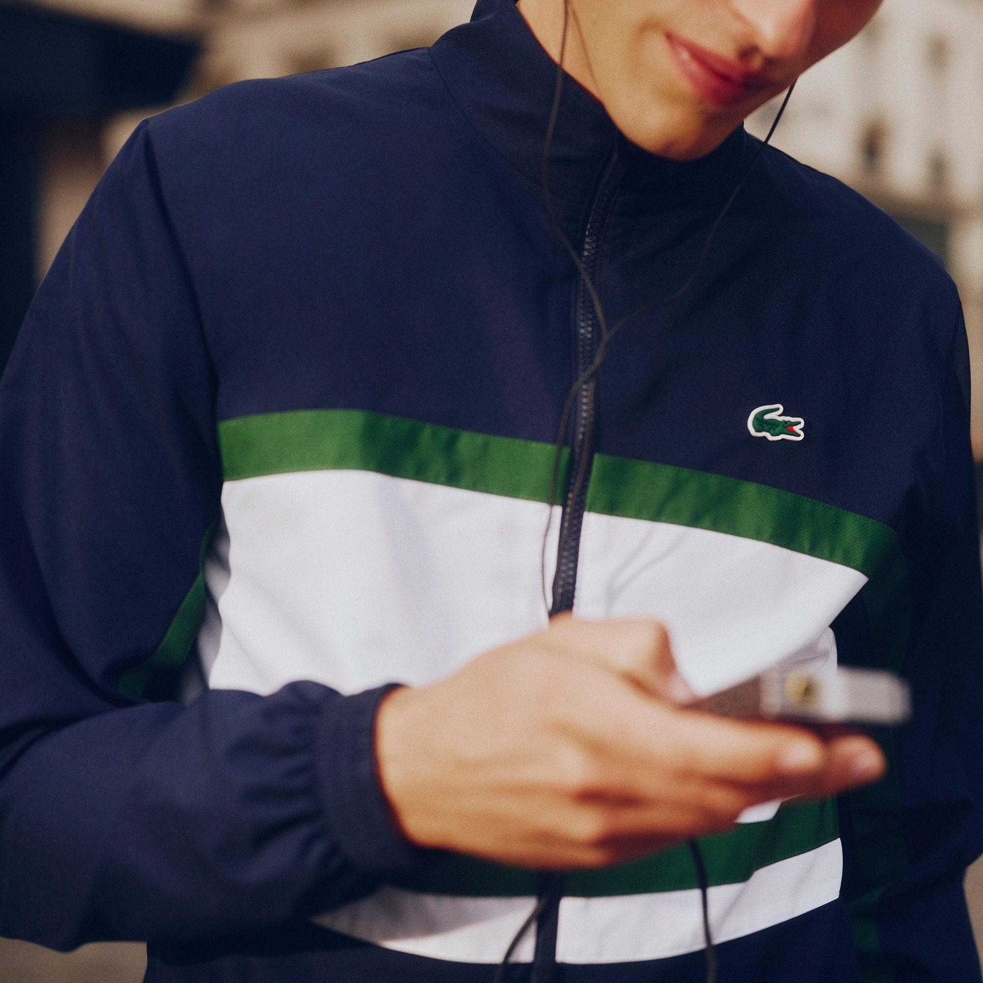 Lacoste Sport Trainingspak Print Heren