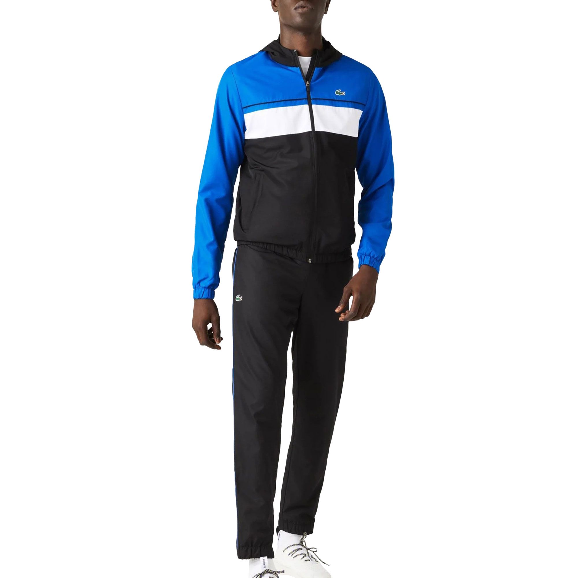 Lacoste Sport Colorblock Hooded Trainingspak Heren